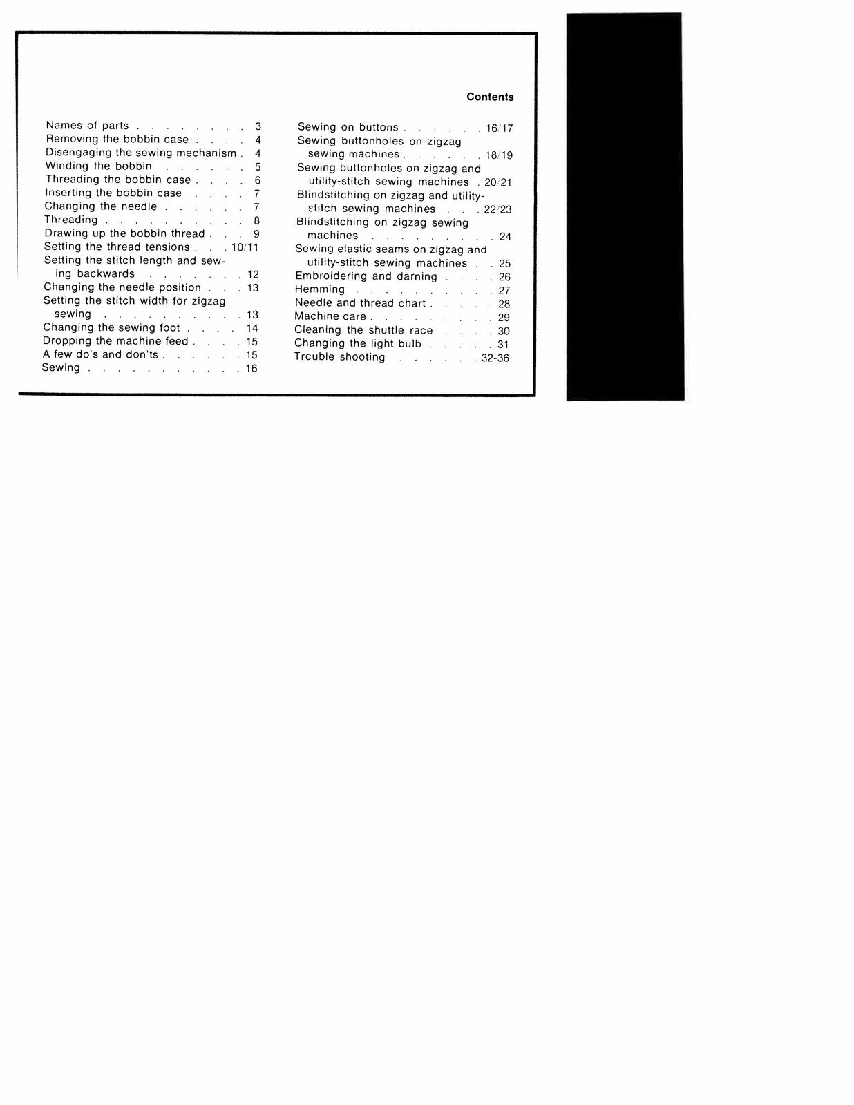 KAYSER Sewing Machine Instruction Book Manual - STEEL WIRE BOUND - TOUGH COVERS
