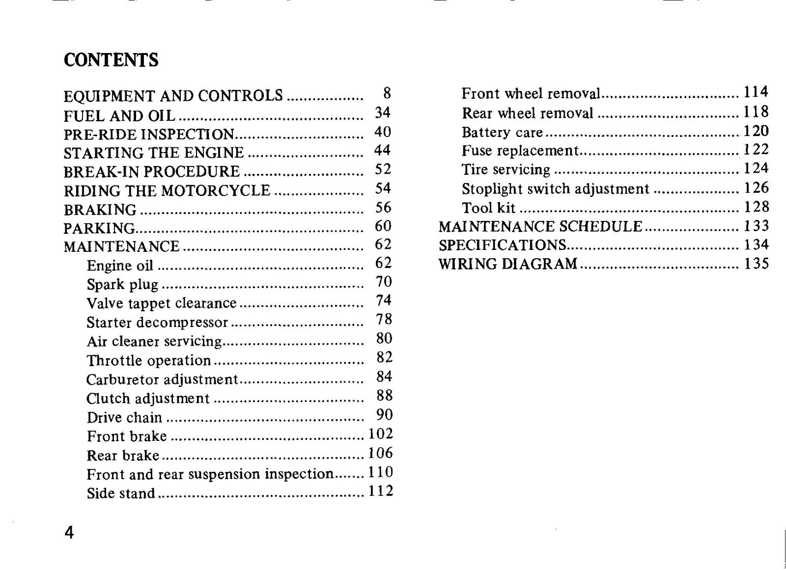 HONDA CB250RS Motorcycle Owners Manual 1980 - BOUND - COVERS - XL FOLDOUT PAGES