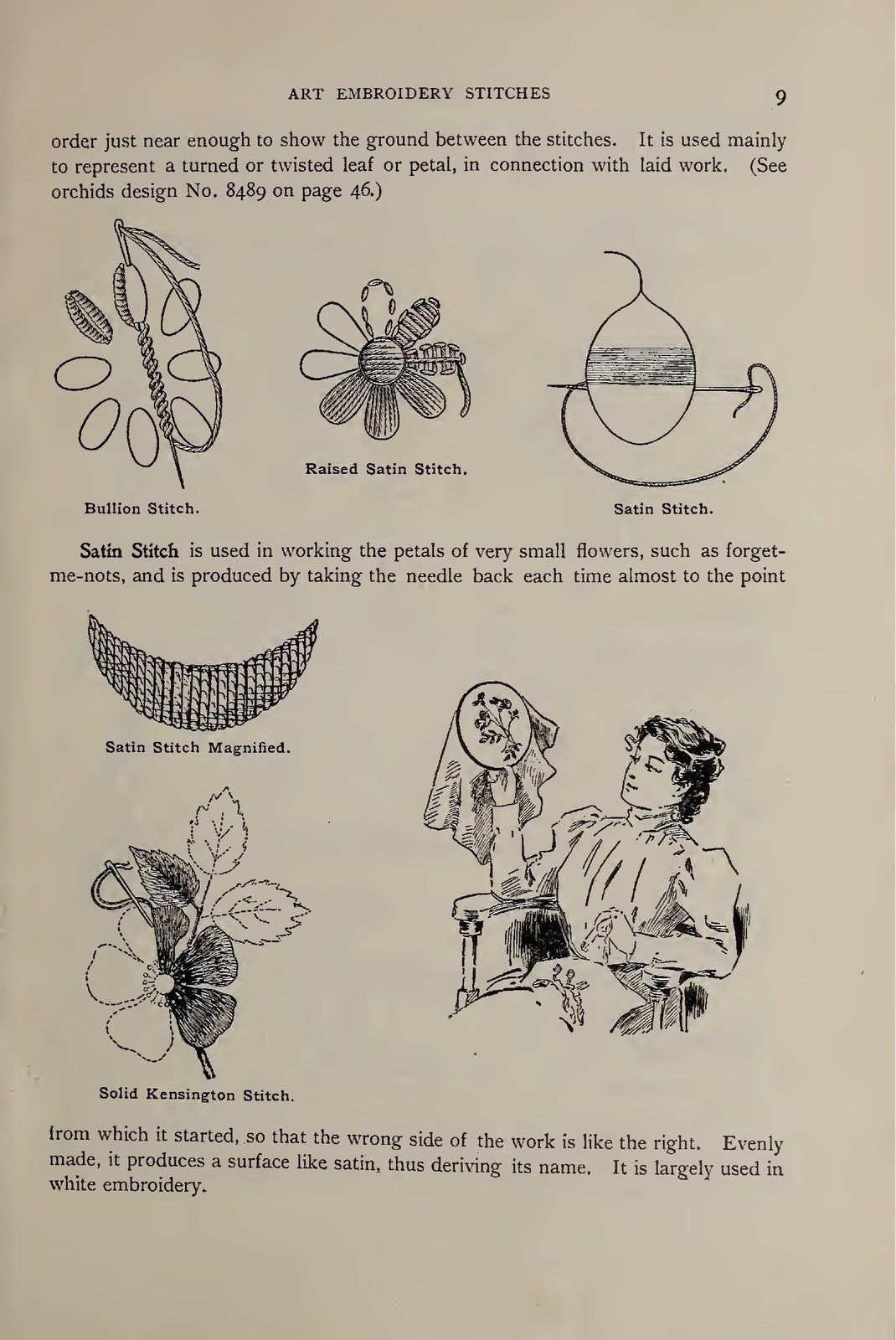 HEMINWAY Wash Silks Embroidery Crochet And Knitting Manual 1899, FOLDOUTS