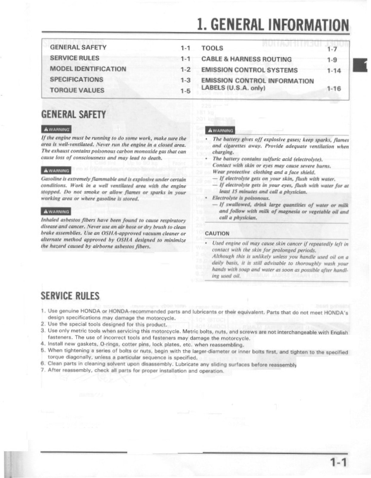 HONDA XL600V Transalp Motorcycle Service Manual - BOUND - COVERS - XL FOLDOUTS