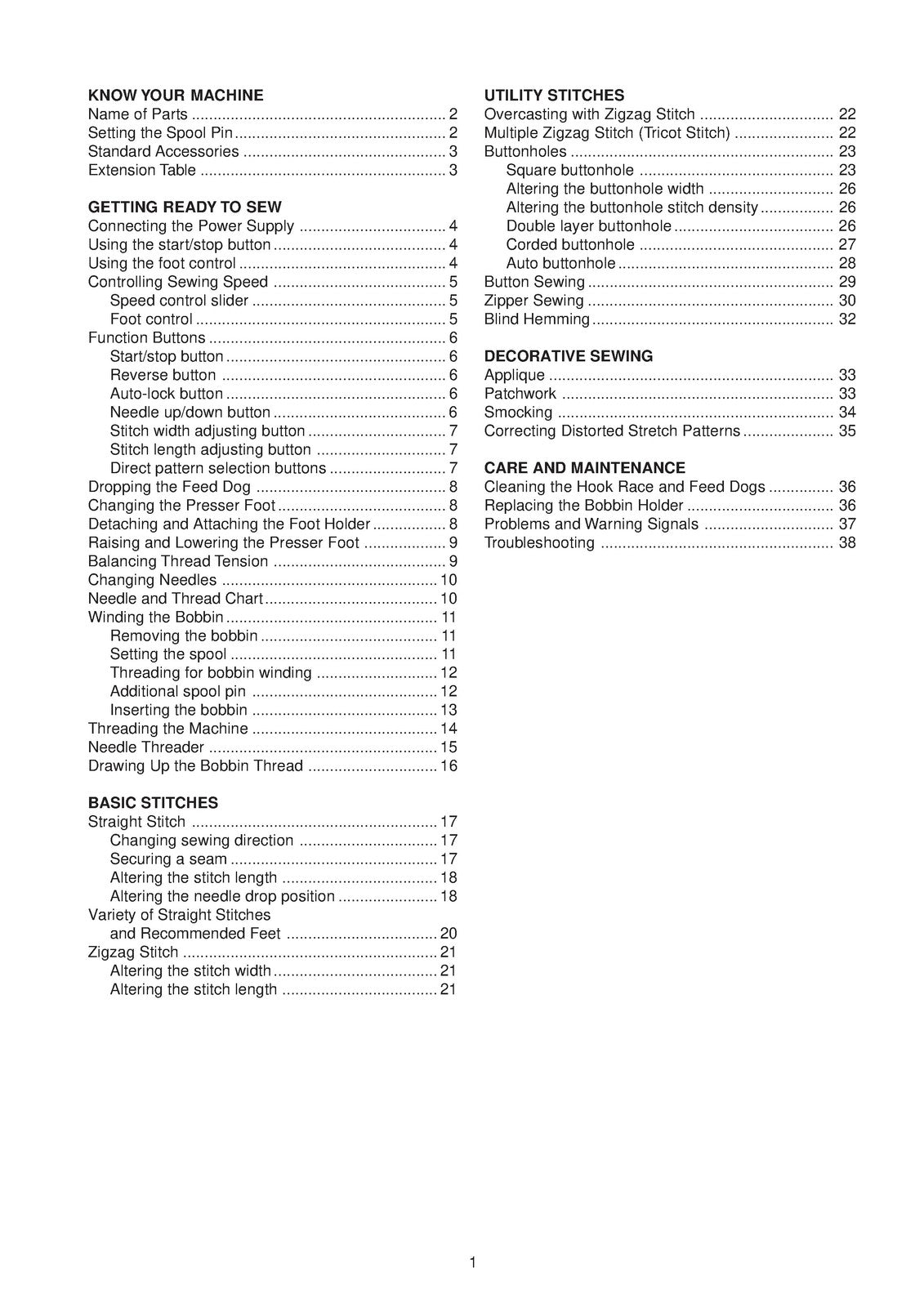 JANOME Jem Platinum 720 Instruction Manual - STEEL WIRE BOUND - TOUGH COVERS