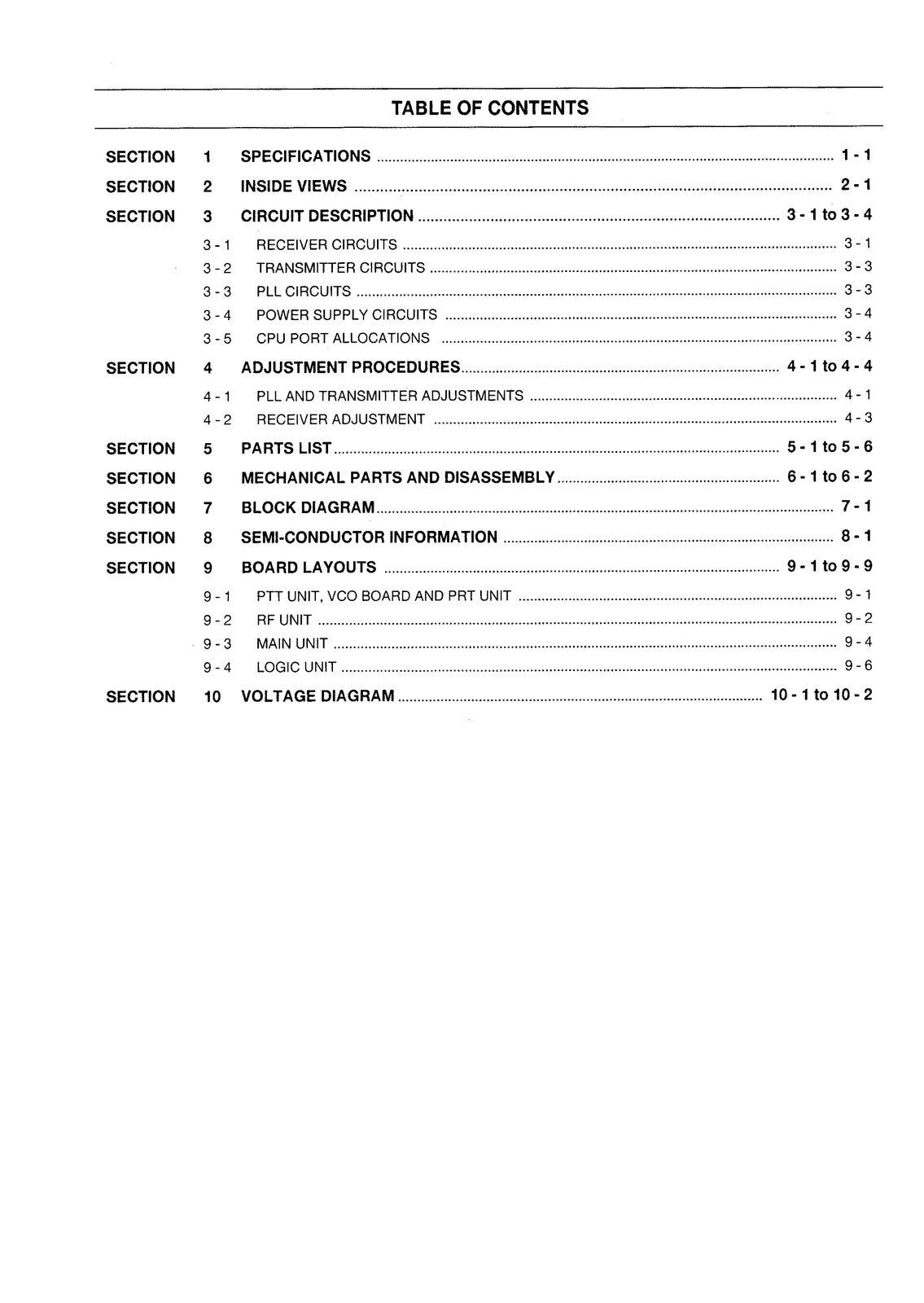 ICOM IC-A22 IC-A22E IC-A3 IC-A3E VHF Air Band Service Manual, FOLDOUTS