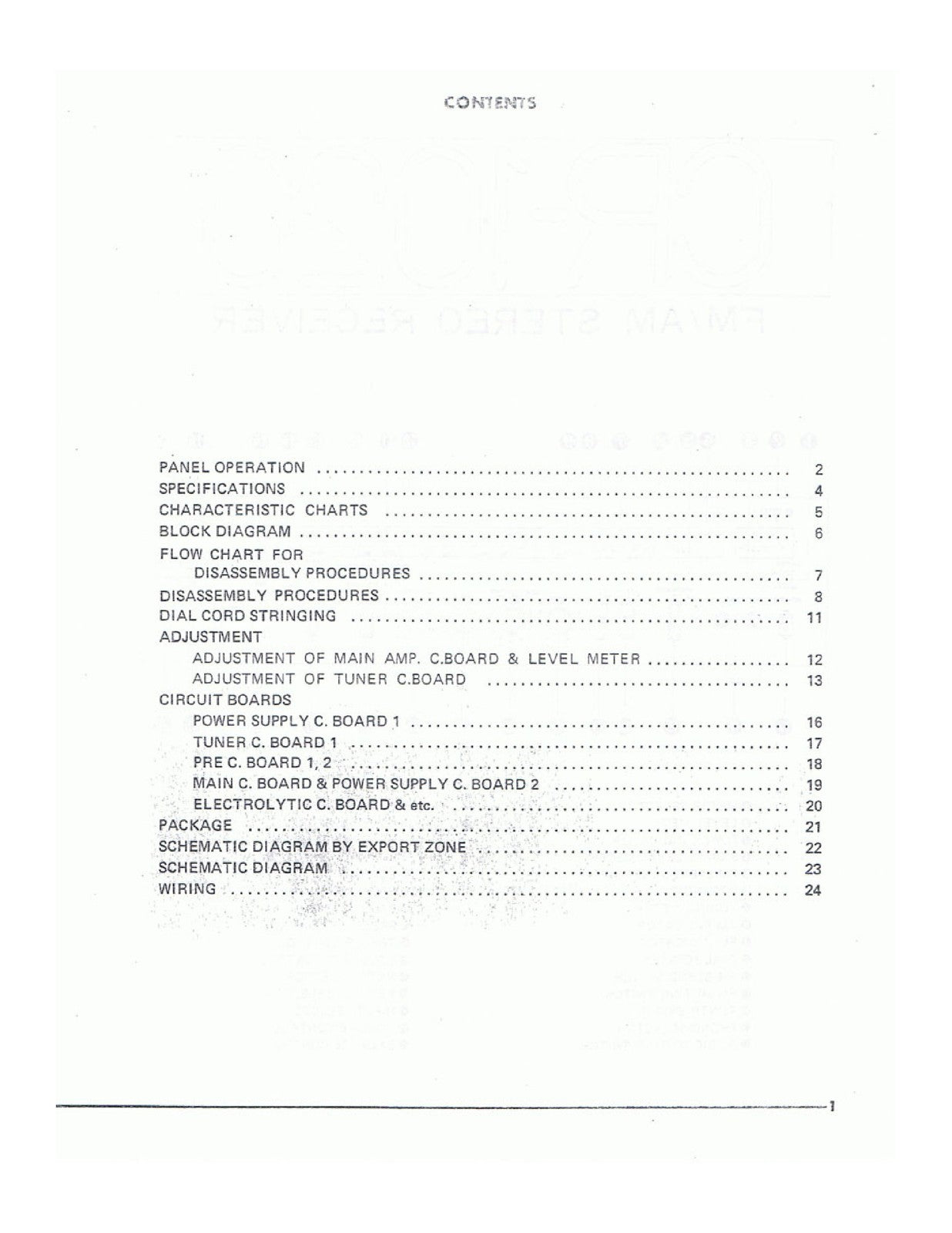 YAMAHA CR-1020 FM AM Stereo Receiver Service Manual - BOUND - COVERS - FOLDOUTS