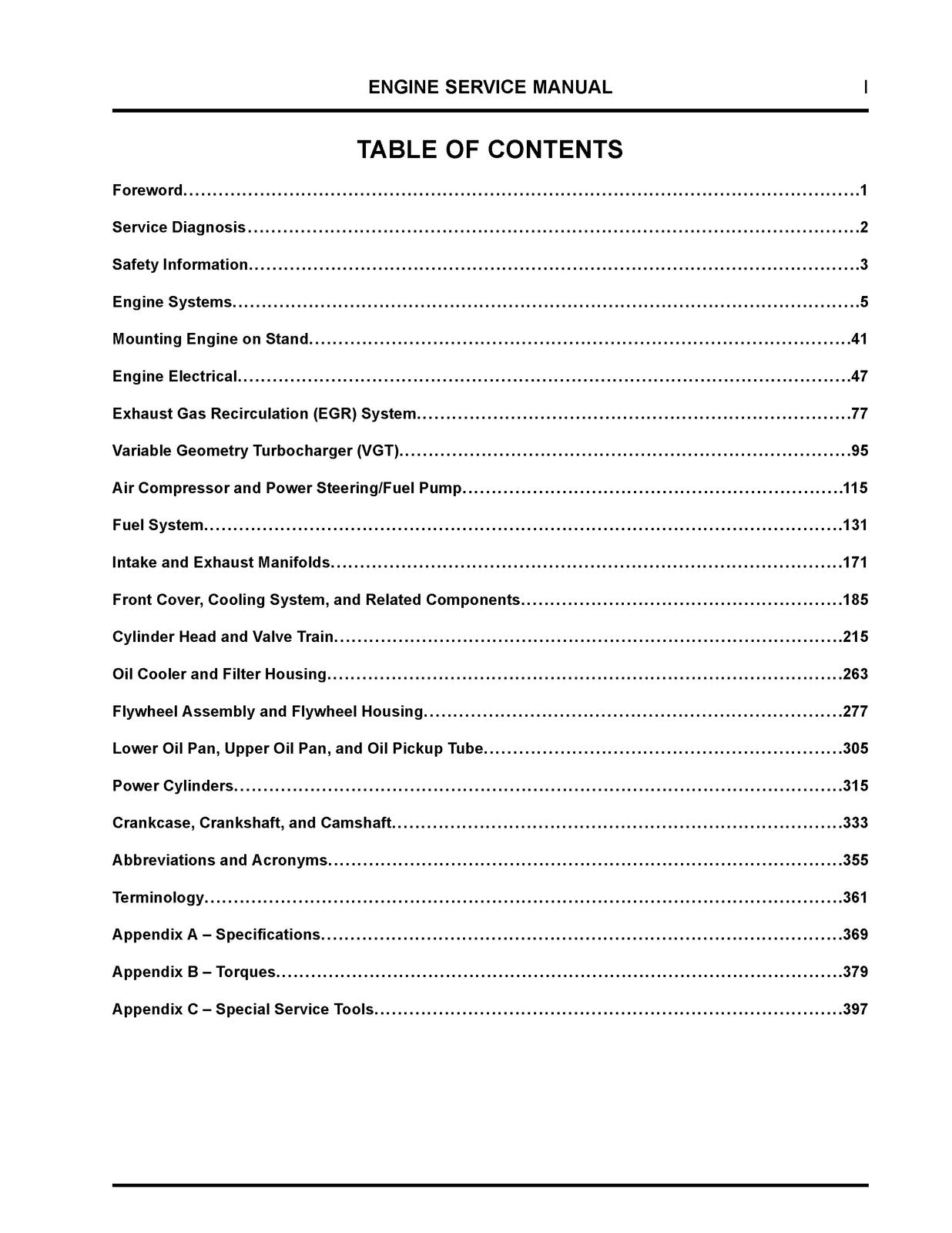 INTERNATIONAL MaxxForce 7 EPA10 Engine Service Manual 2013 - WIRE BOUND - COVERS