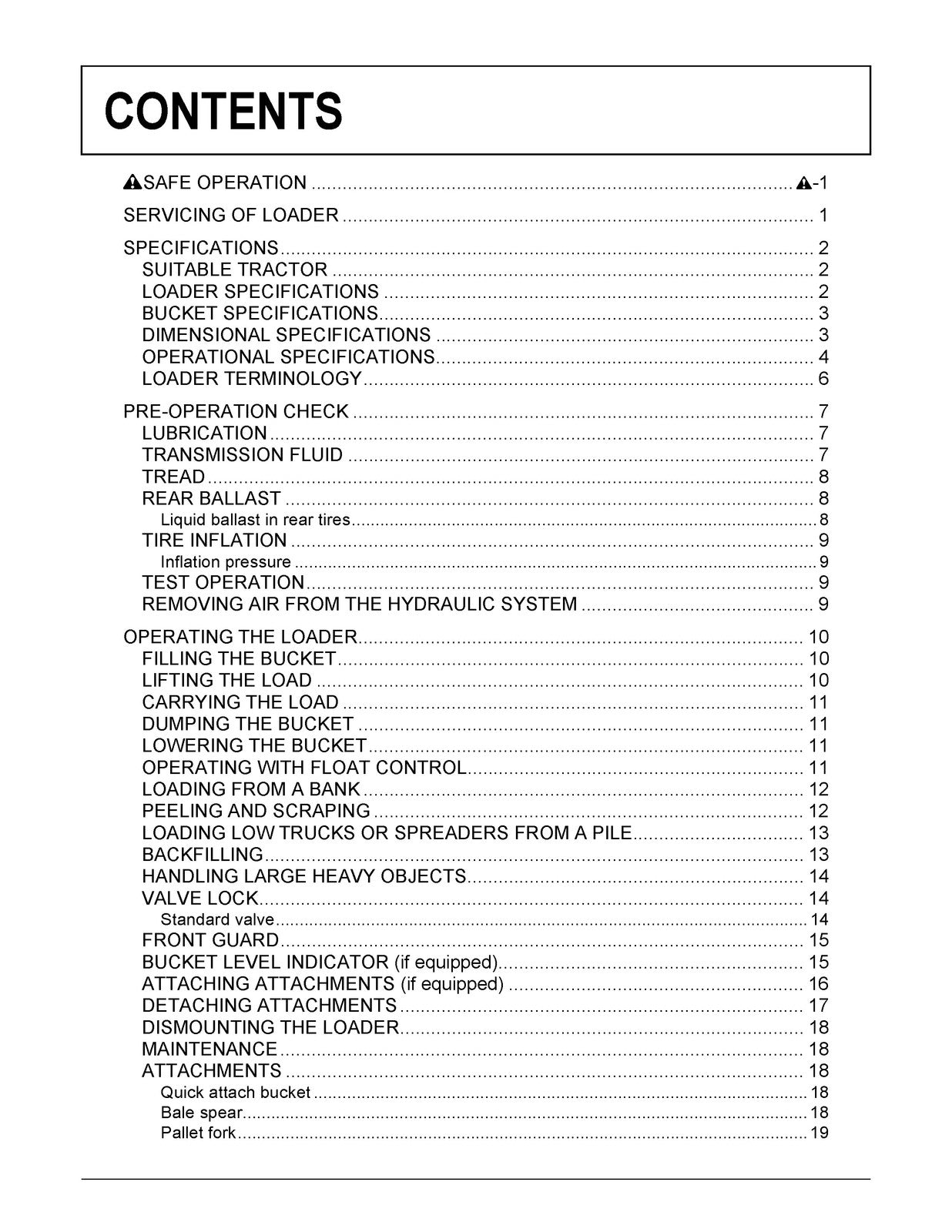 KUBOTA LA525 Front Loader Operators Manual - BOUND - COVERS - XL FOLDOUT PAGES