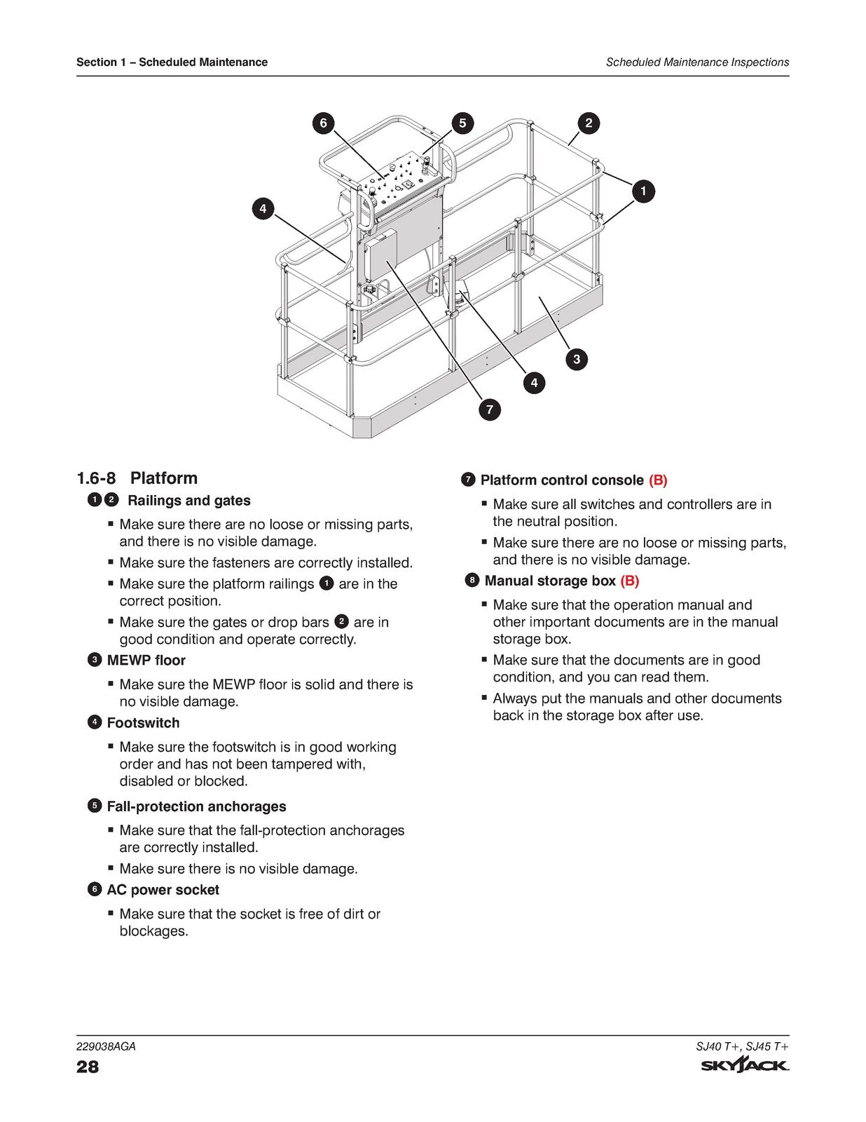 SKYJACK SJ40 T SJ45 T Telescopic Boom Service Manual 2025, FOLDOUTS