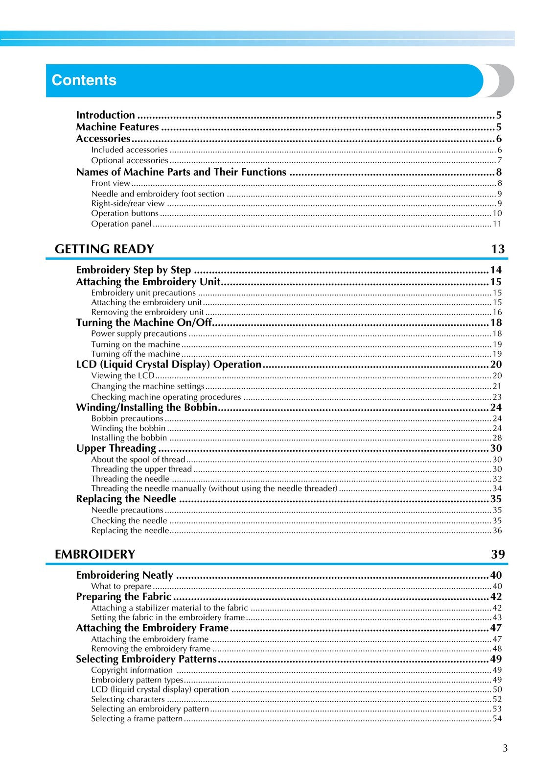 BROTHER PE-770 Computerized Embroidery Machine Manual - WIRE BOUND - COVERS