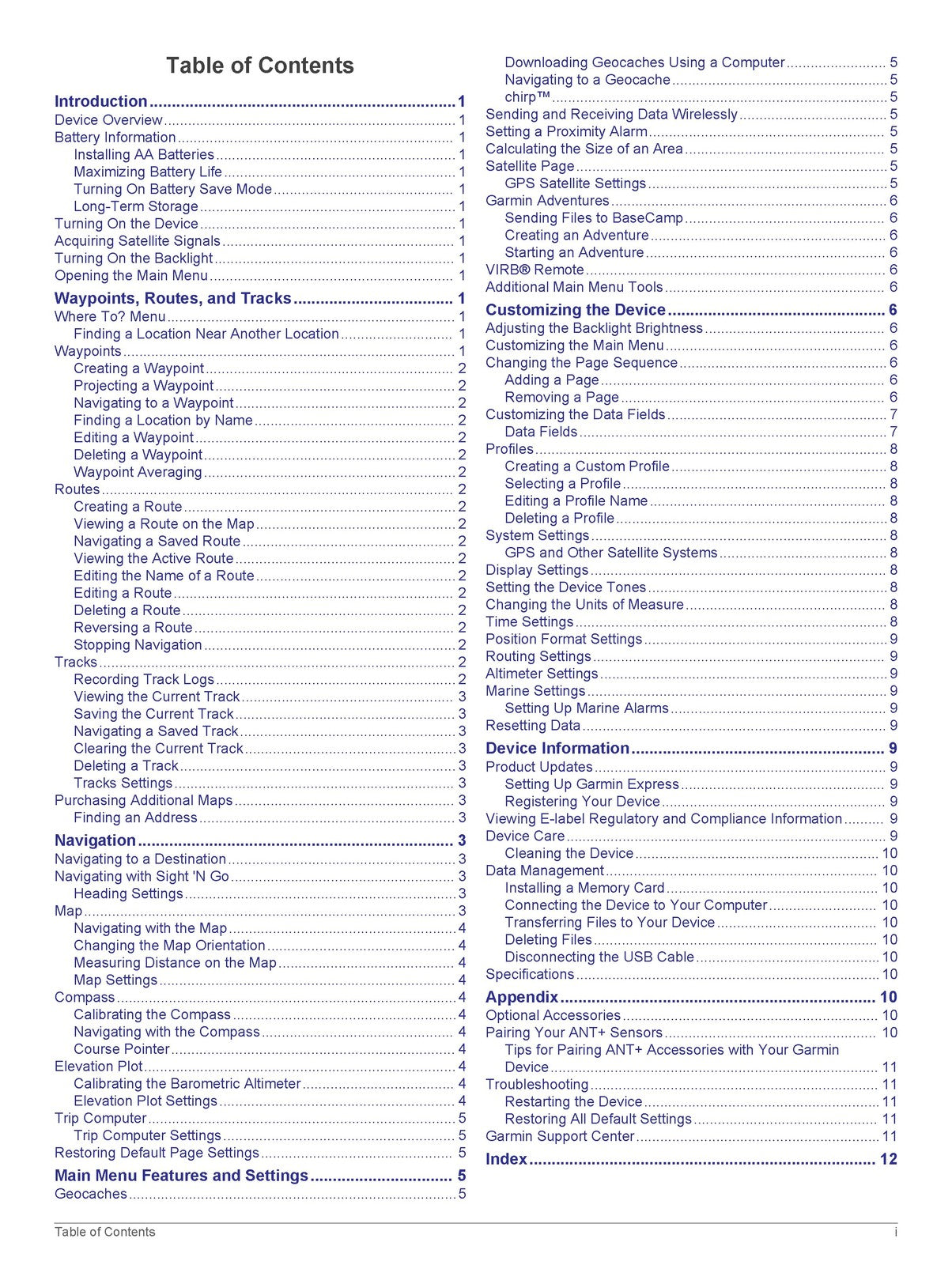 GARMIN eTrex 22x 32x GPS Owners Manual 2020 - STEEL WIRE BOUND - TOUGH COVERS