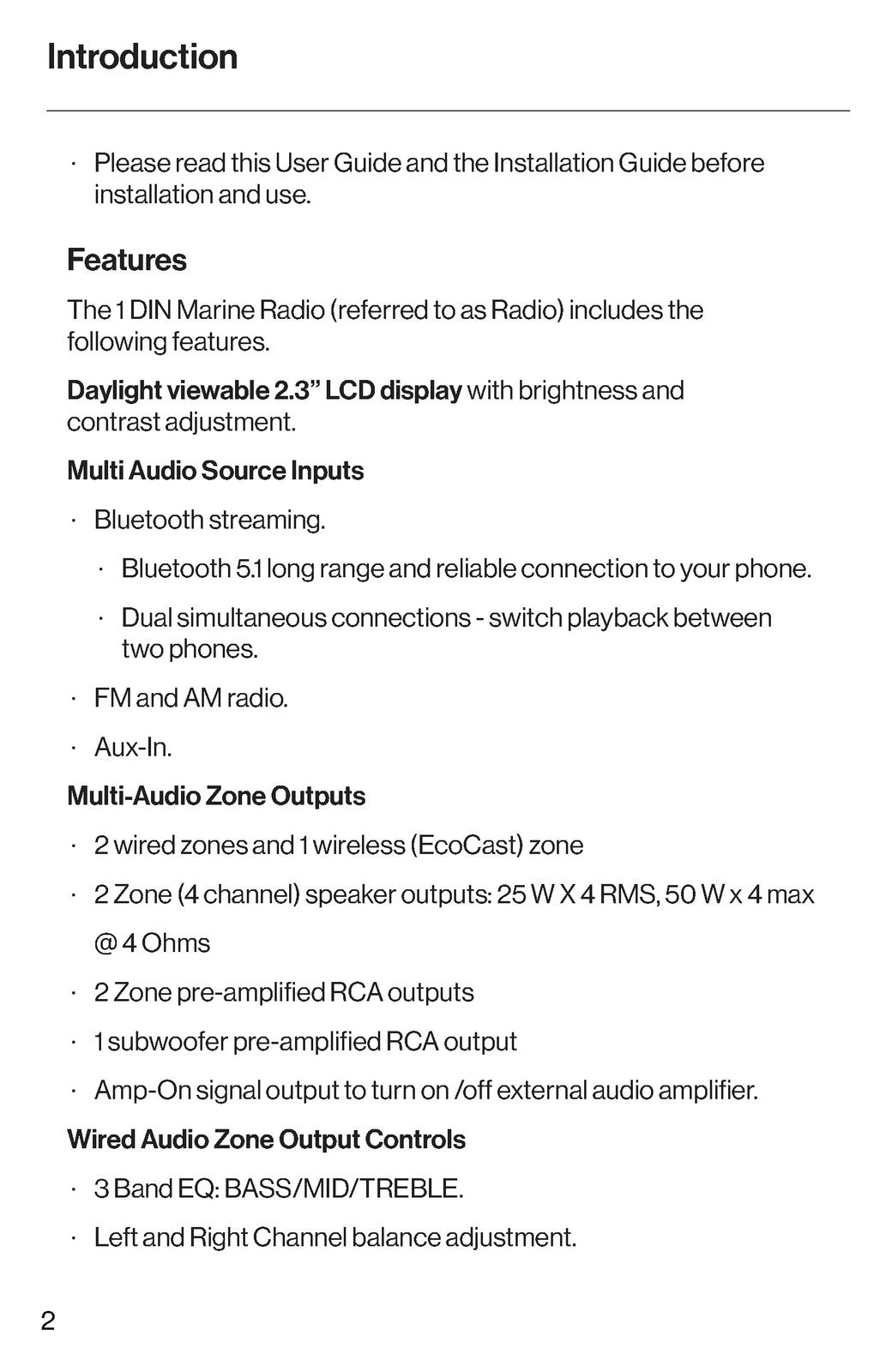 SOUNDEXTREME Radio 1 DIN SEI-SEMRN1DIN User Manual - WIRE BOUND - TOUGH COVERS