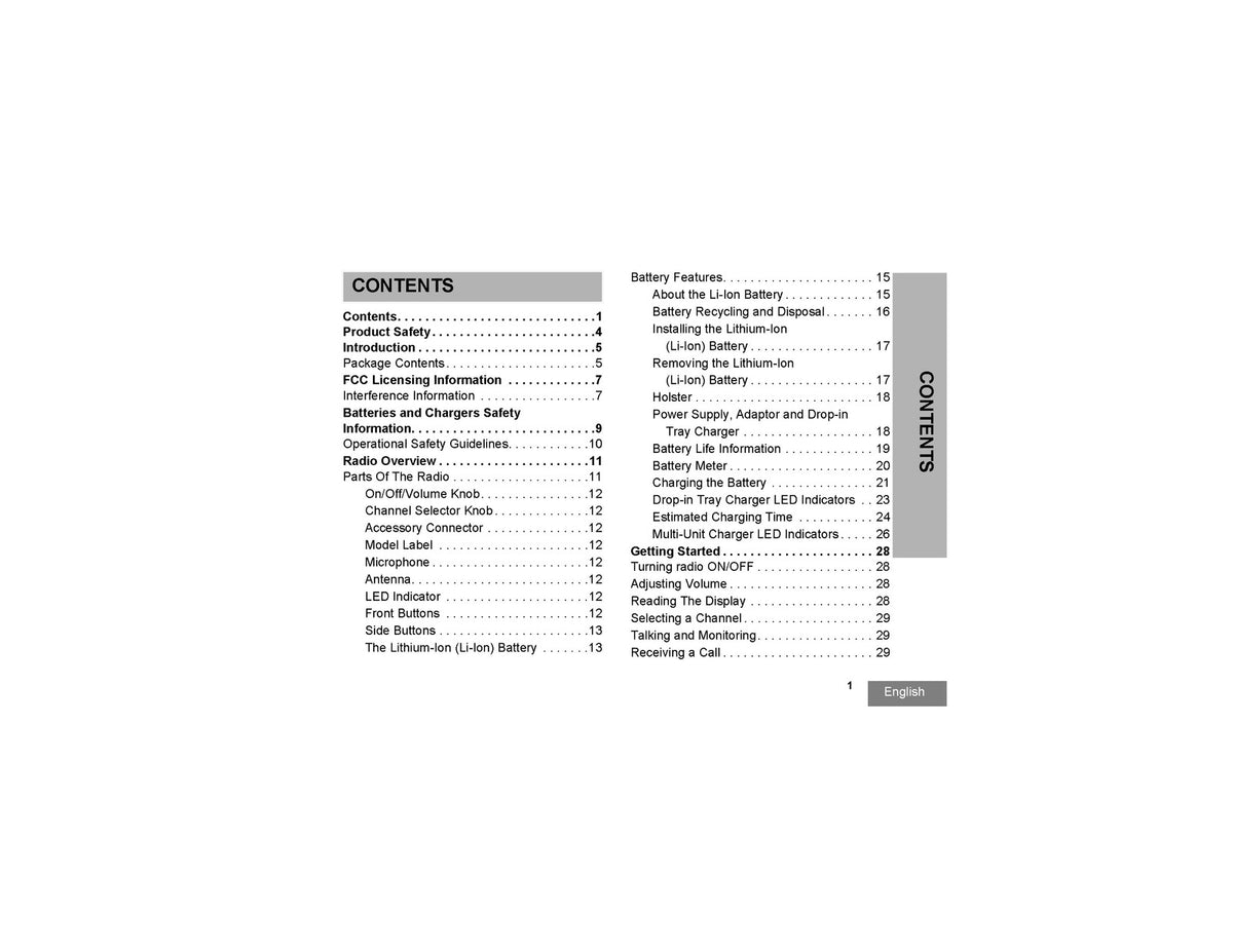 MOTOROLA RMU2080d Two-Way Radio User Guide Manual - WIRE BOUND - TOUGH COVERS
