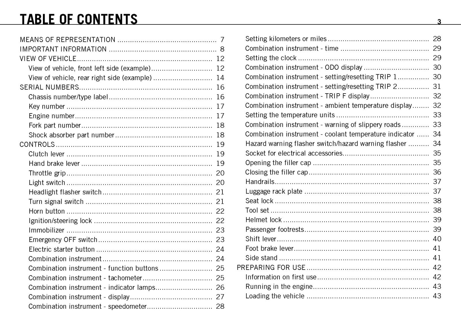 KTM 990 Supermoto T EU AUS UK FR Owners Manual 2012 - WIRE BOUND - TOUGH COVERS