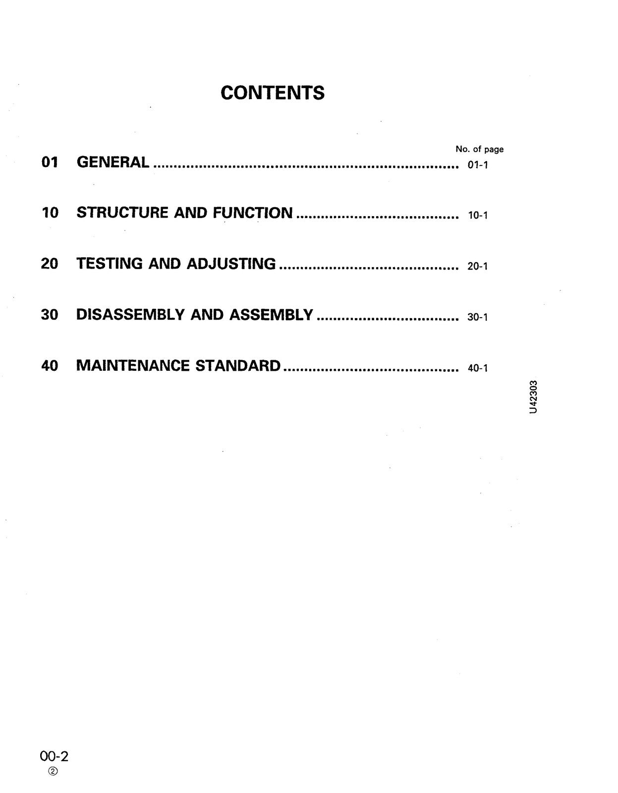 KOMATSU AVANCE LOADER WA380-3 SN 50001 Up Shop Manual, BOUND, COVERS, FOLDOUTS