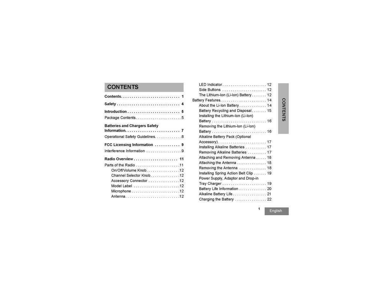 MOTOROLA RDX Series RDU2020 RDV2020 RDU4100 RDV5100 Two-Way User Guide 2007