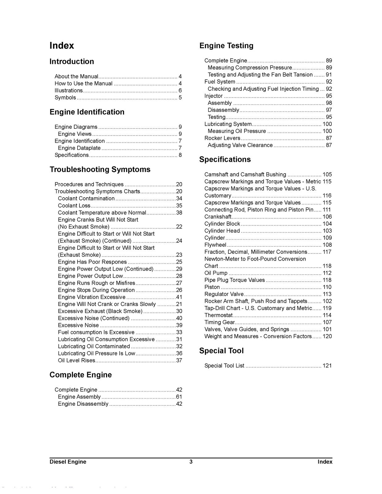CUMMINS B3-3 Diesel Engine Service Manual - STEEL WIRE BOUND - PROTECTIVE COVERS