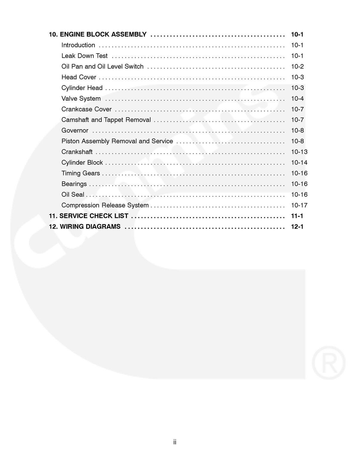 ONAN KV KVC KVD RV Genset Service Manual 2009 - STEEL WIRE BOUND - TOUGH COVERS