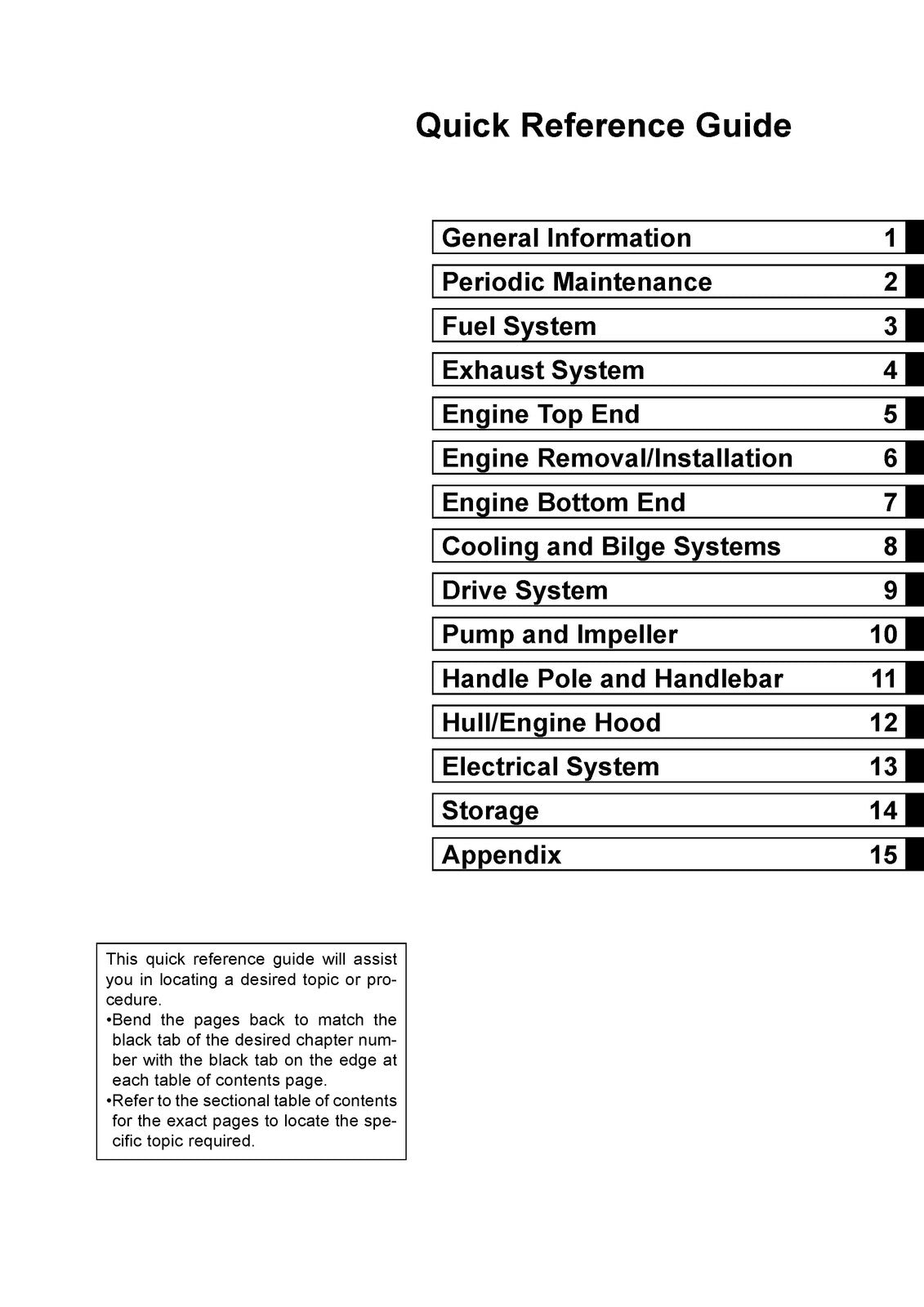 KAWASAKI JET SKI 800 SX-R Service Manual - STEEL WIRE BOUND - PROTECTIVE COVERS