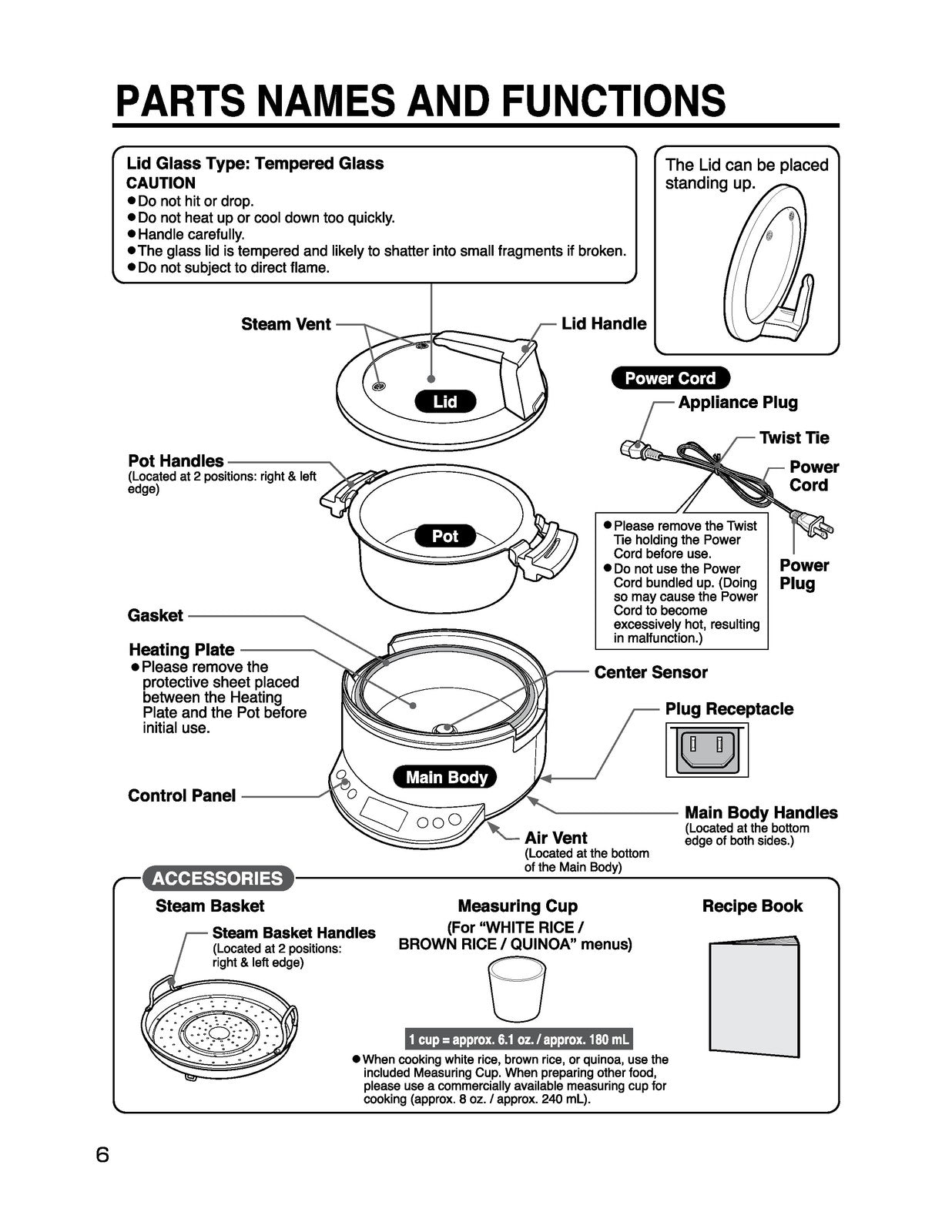 ZOJIRUSHI EL-CAC60 Multicooker Operating Instructions Manual - WIRE BOUND