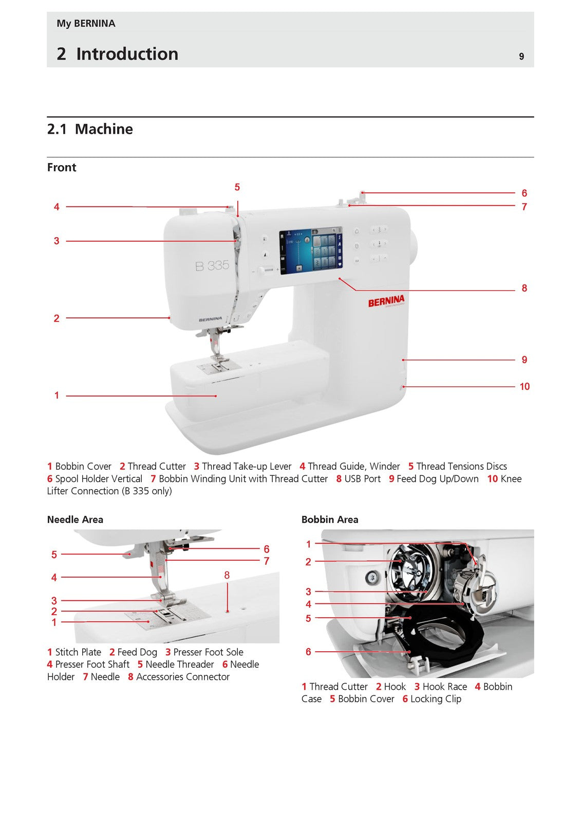 BERNINA 335 Sewing Machine User Manual 2025 - STEEL WIRE BOUND - TOUGH COVERS