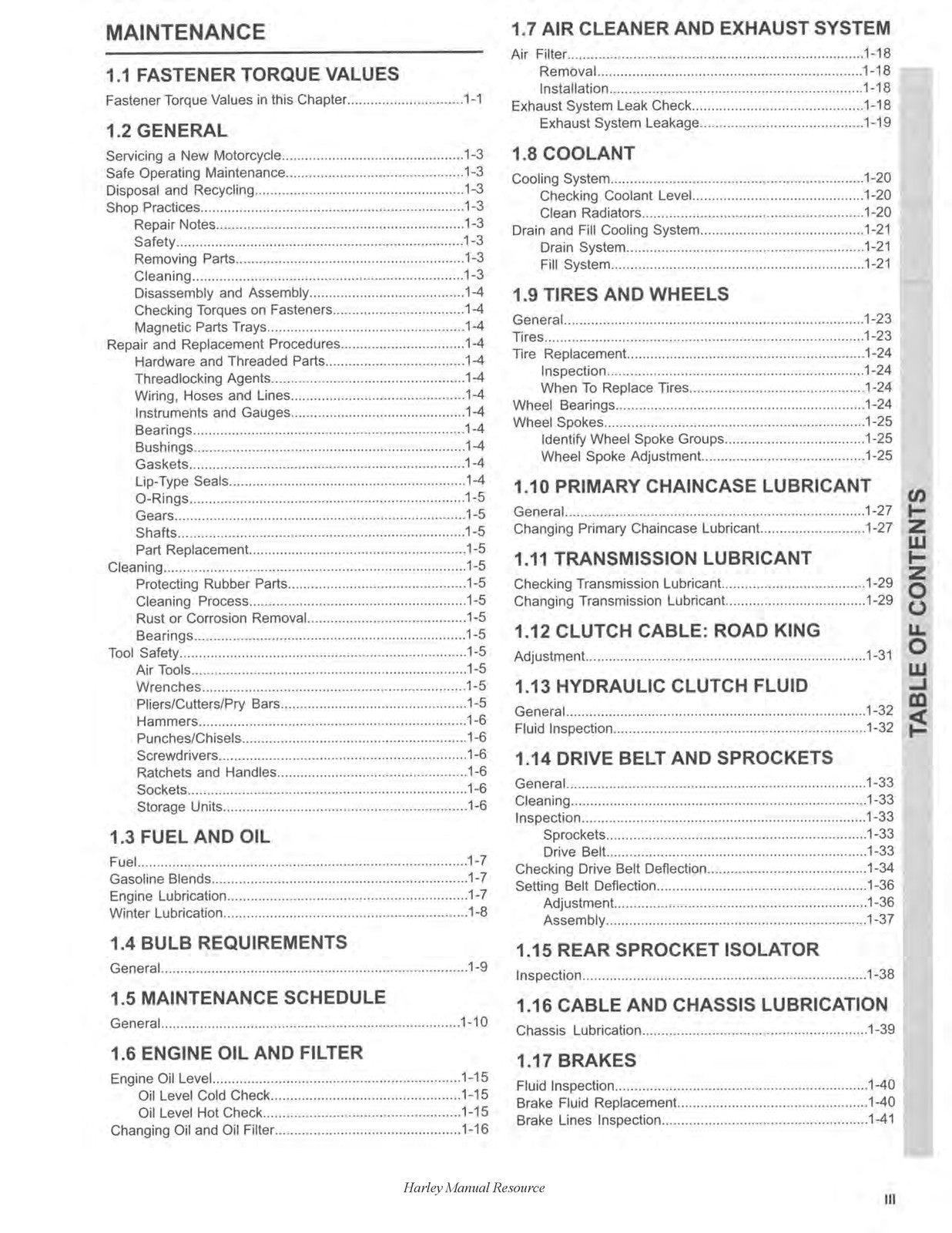 HARLEY-DAVIDSON FLHR FLHX FLHXS FLHTK FLHTCU Touring Service Manual 2014