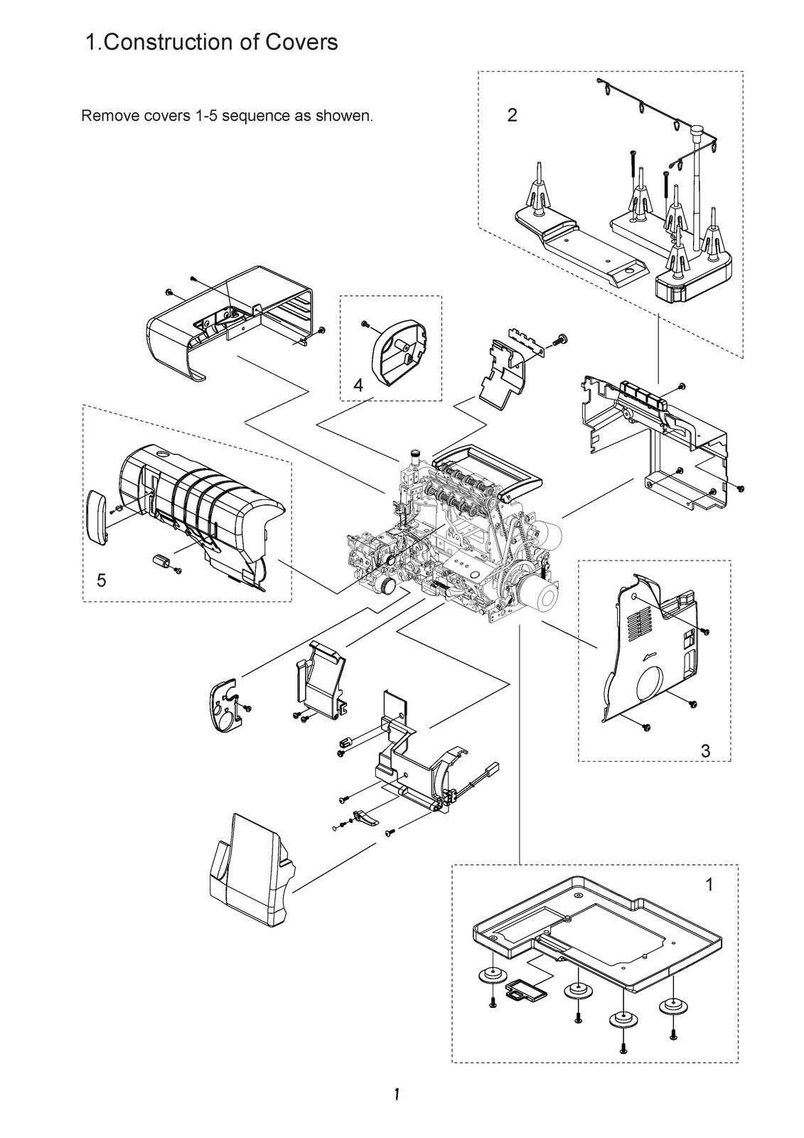 BABY LOCK EVOLUTION BLE8W-2 Service Manual v30 - WIRE BOUND - TOUGH COVERS