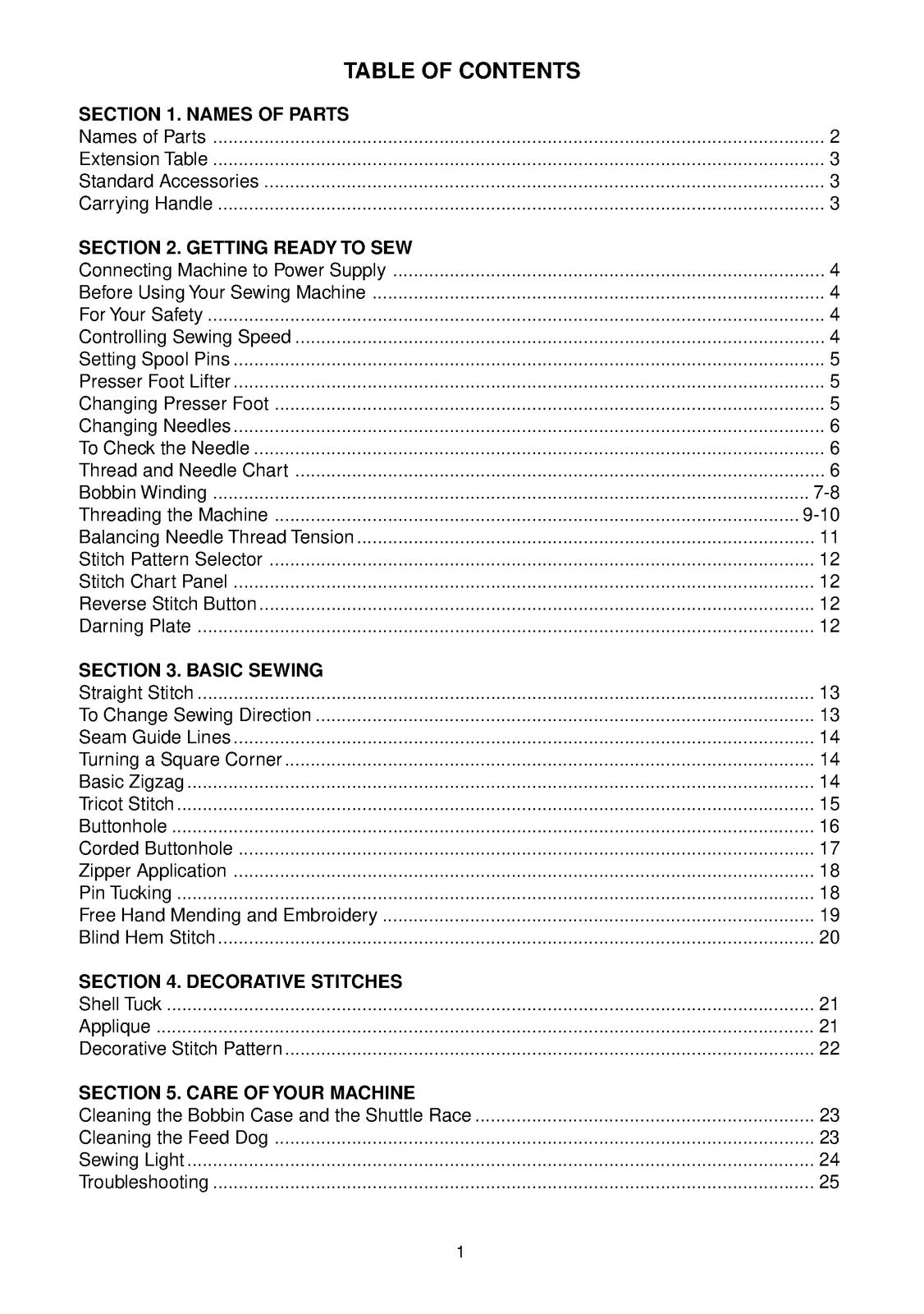 ALFA Next 20 Sewing Machine Instruction Book Manual - WIRE BOUND - TOUGH COVERS