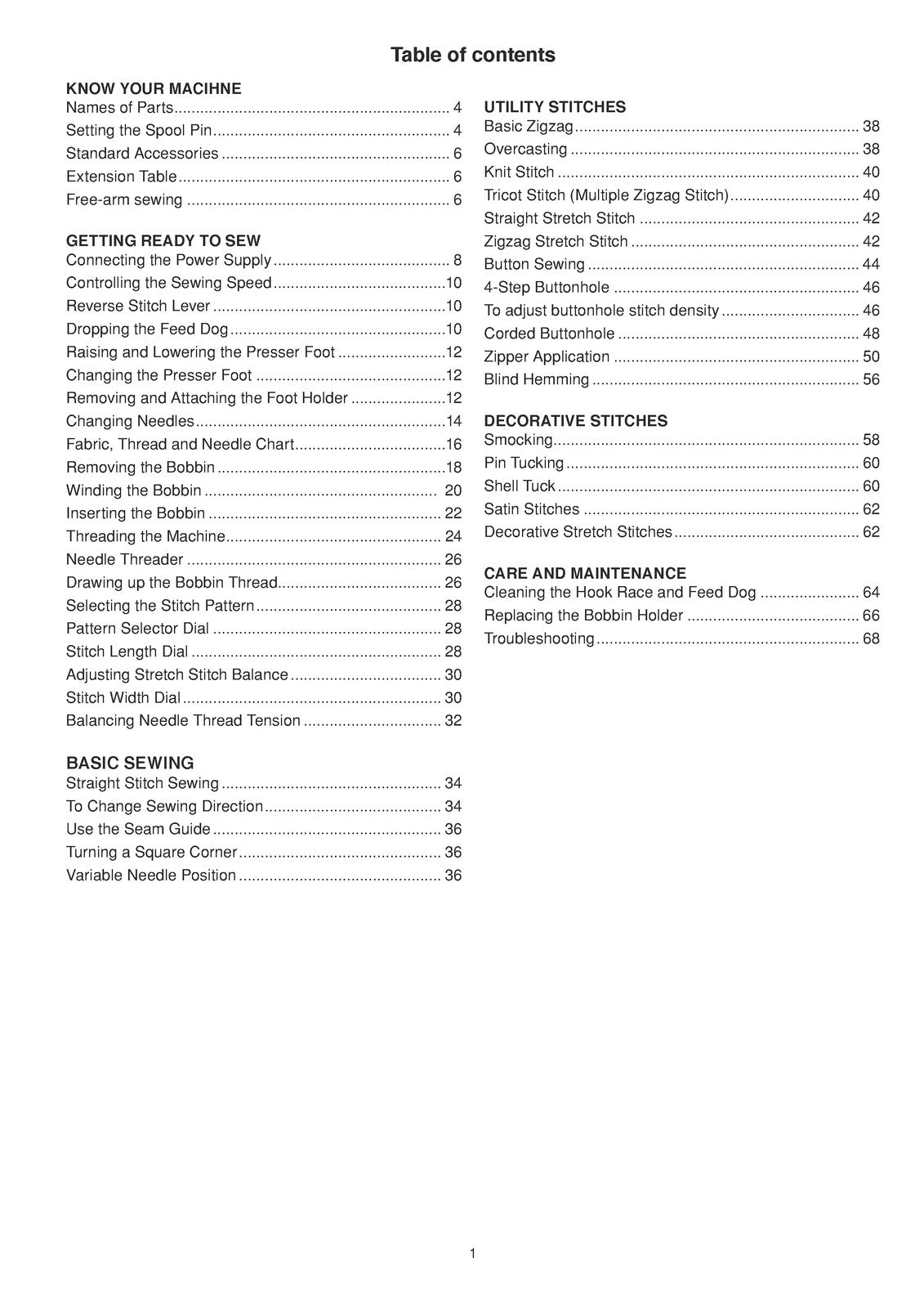 BABY LOCK Joy BL25B Sewing Machine Instruction Manual - WIRE BOUND - COVERS