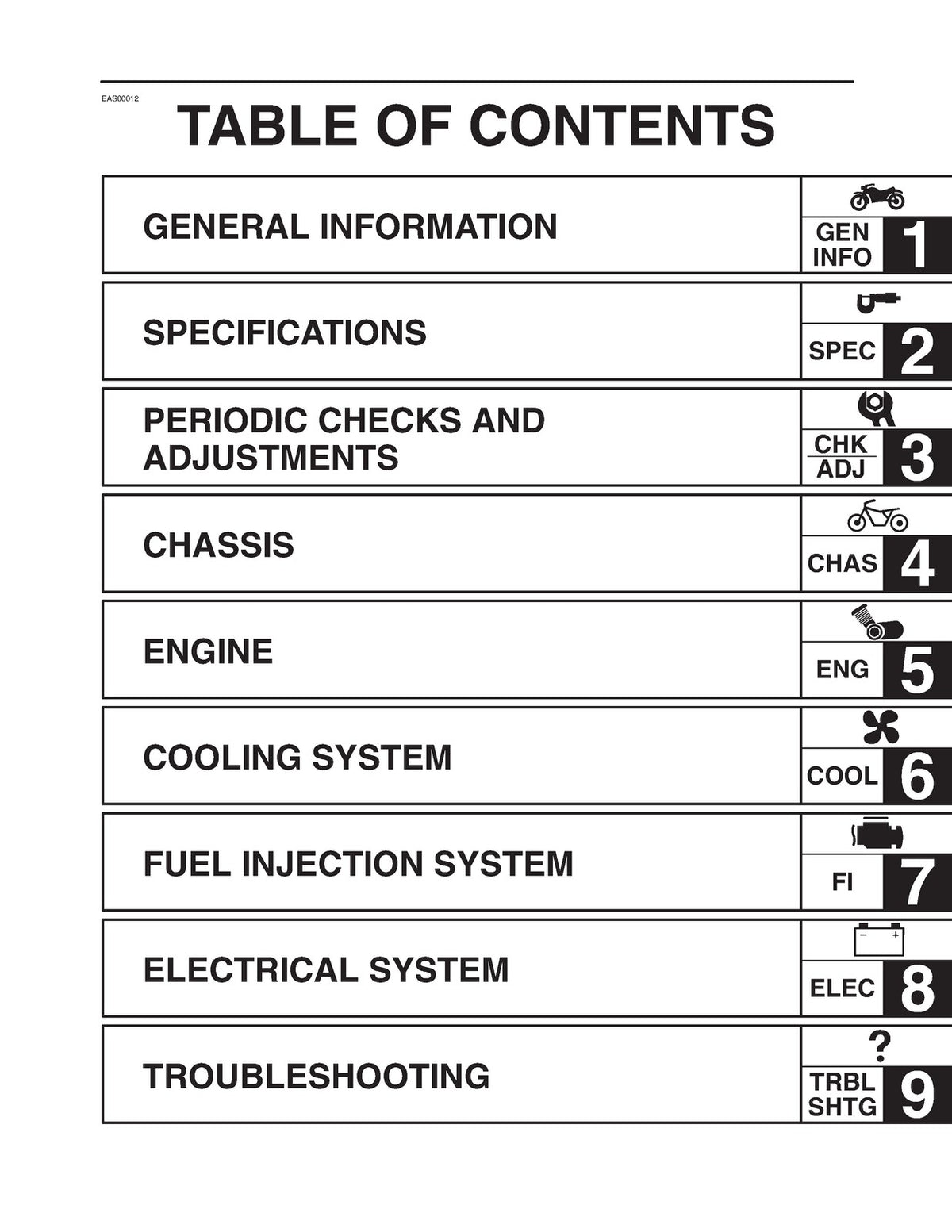 YAMAHA FZ6-SS FZ6-SSC Service Manual 2003 - BOUND - COVERS - XL FOLDOUT PAGES