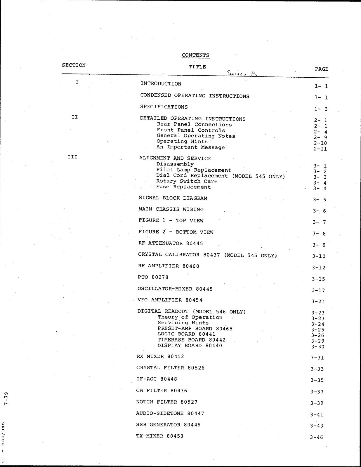 TEN TEC Omni A 545 Omni D_546 Original Series Owners Manual - WIRE BOUND