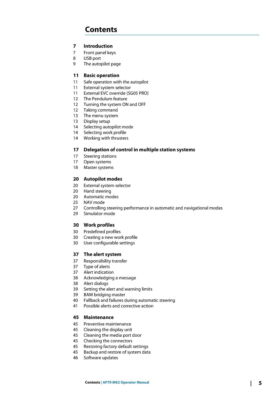 SIMRAD AP70 MK2 Autopilot Operators Manual - STEEL WIRE BOUND - TOUGH COVERS