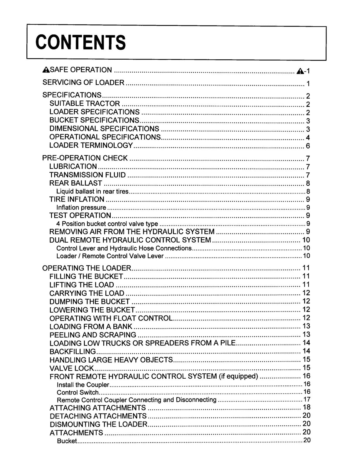 KUBOTA LA434 Front Loader Operators Manual - STEEL WIRE BOUND - TOUGH COVERS