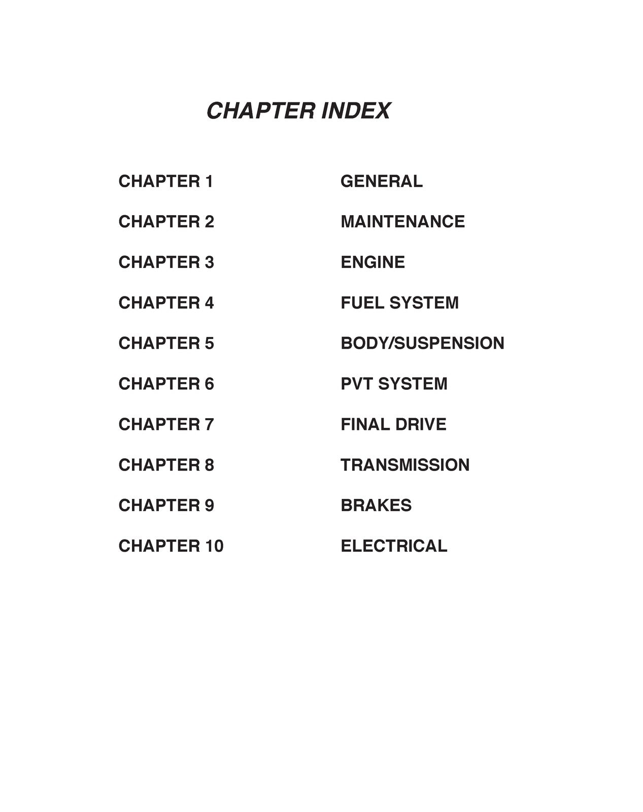 POLARIS Sportsman 600 700 ATV Service Manual 2002-2003, BOUND, COVERS, FOLDOUTS