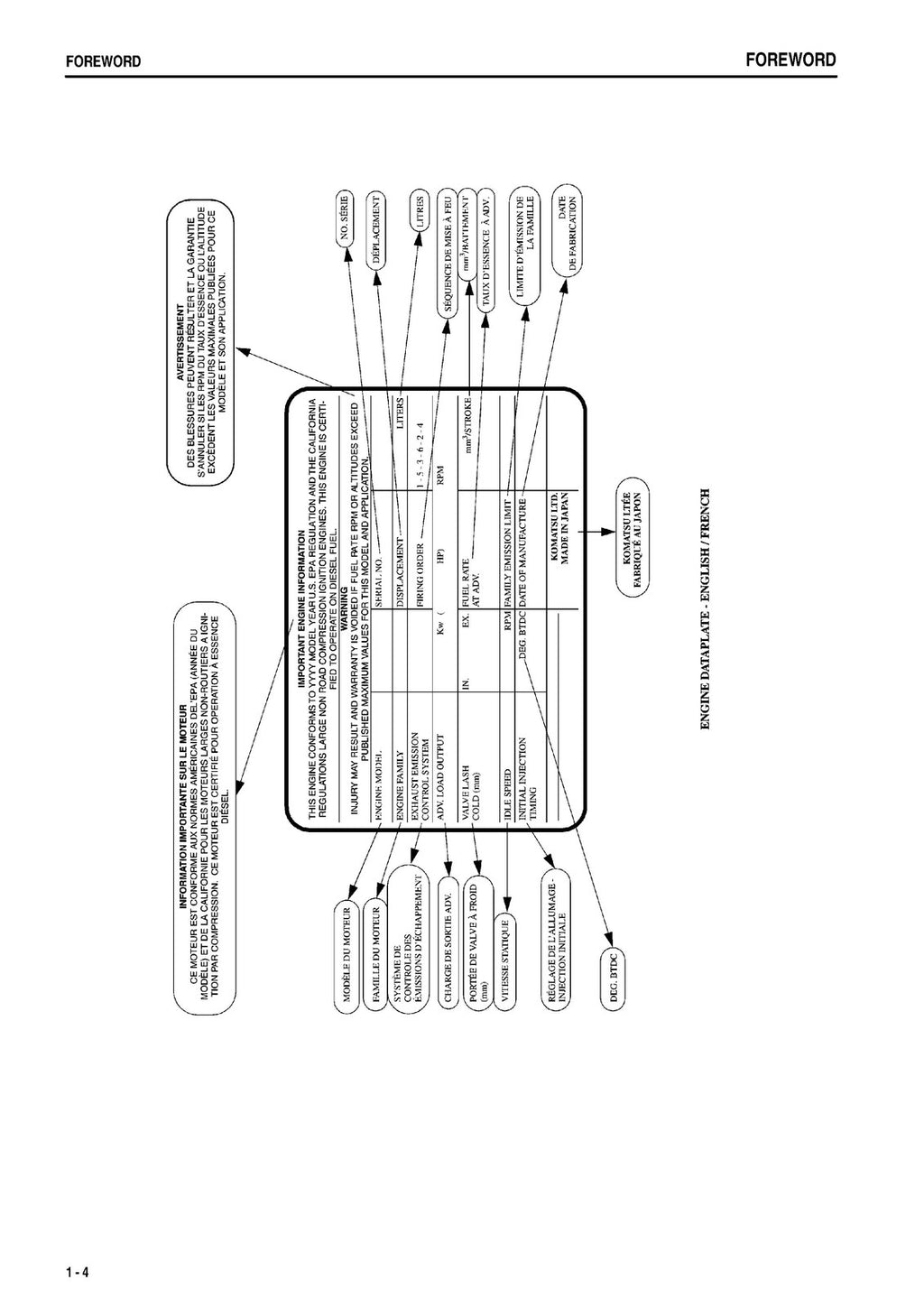 KOMATSU PC78MR-6 Operation and Maintenance Manual - WIRE BOUND TOUGH COVERS