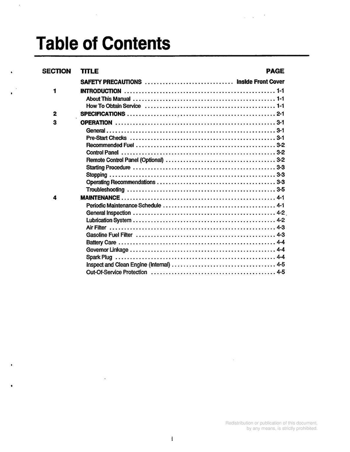 ONAN Microlite 2800 RV Generator Operators Manual 1992 - WIRE BOUND - COVERS