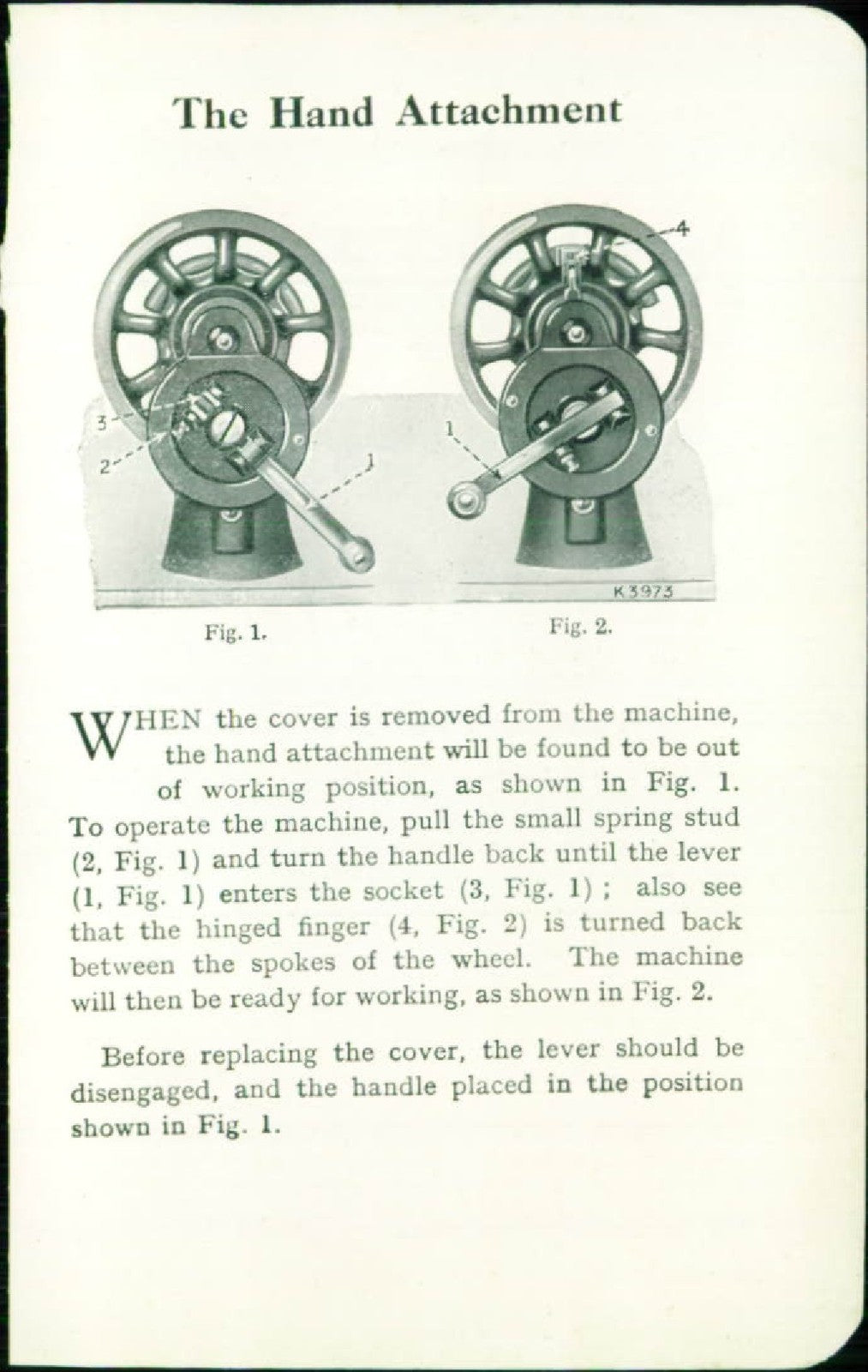 SINGER 28 Vibrating Shuttle Sewing Machine Instructions Manual - WIRE BOUND