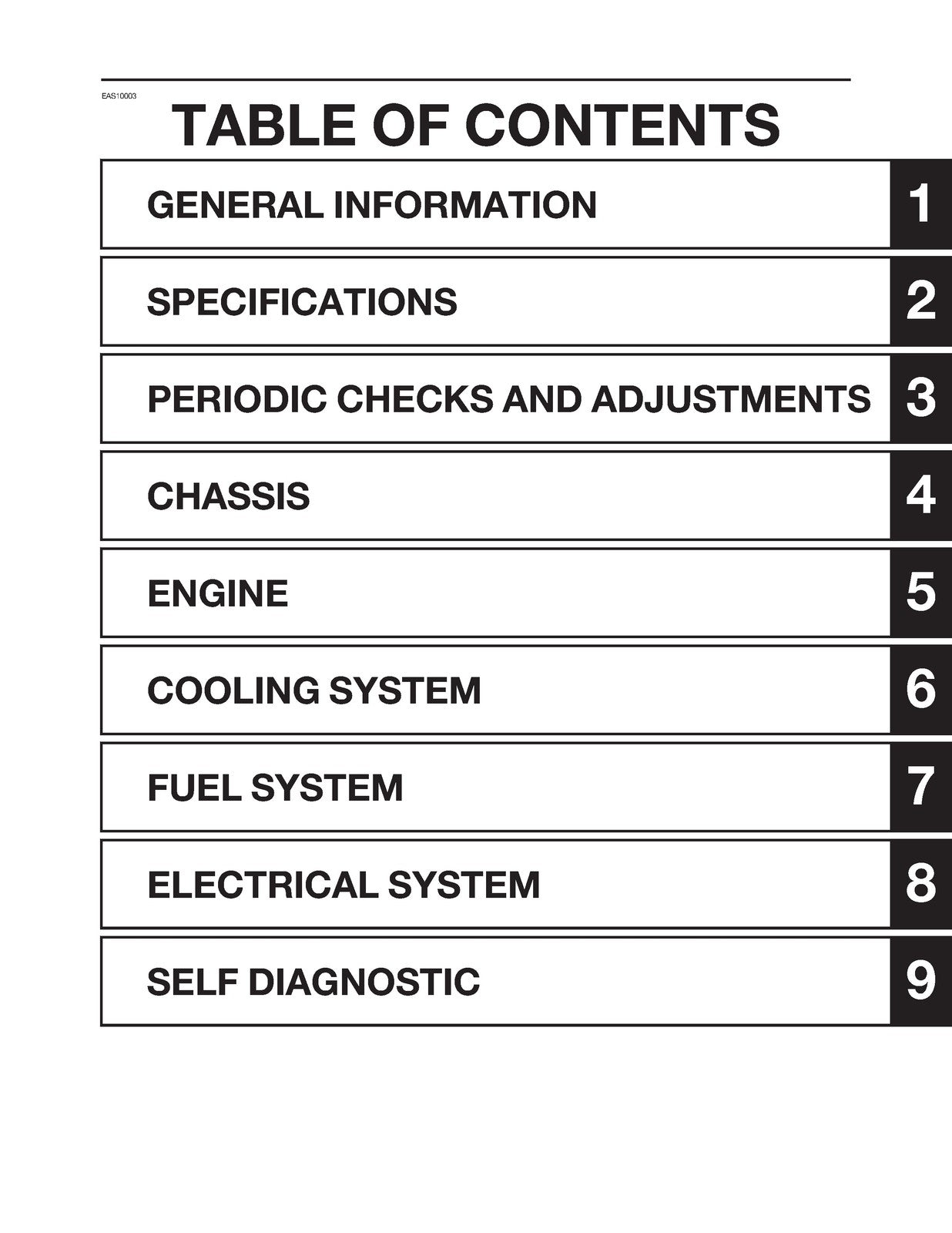 YAMAHA MT-07 MT07S MT07SC Motorcycle Service Manual 2025, FOLDOUTS