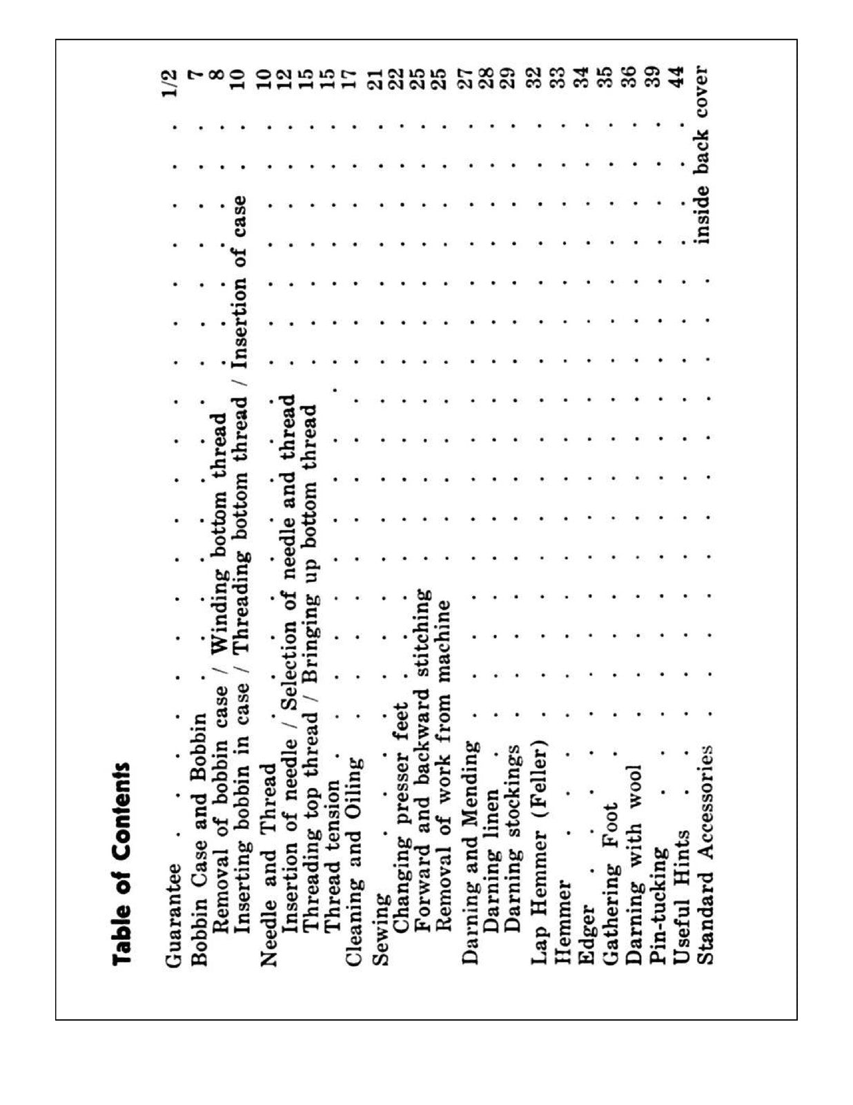 BERNINA 644 Sewing Machine Instruction Manual - STEEL WIRE BOUND - TOUGH COVERS