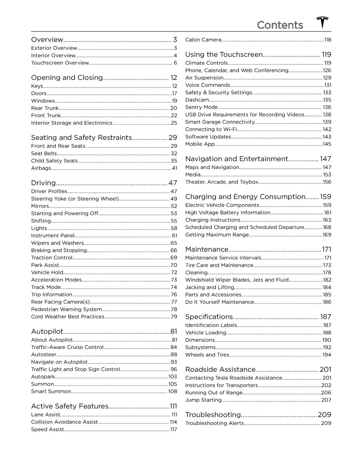 TESLA Model S Owners Manual 2023 - STEEL WIRE BOUND - PROTECTIVE COVERS