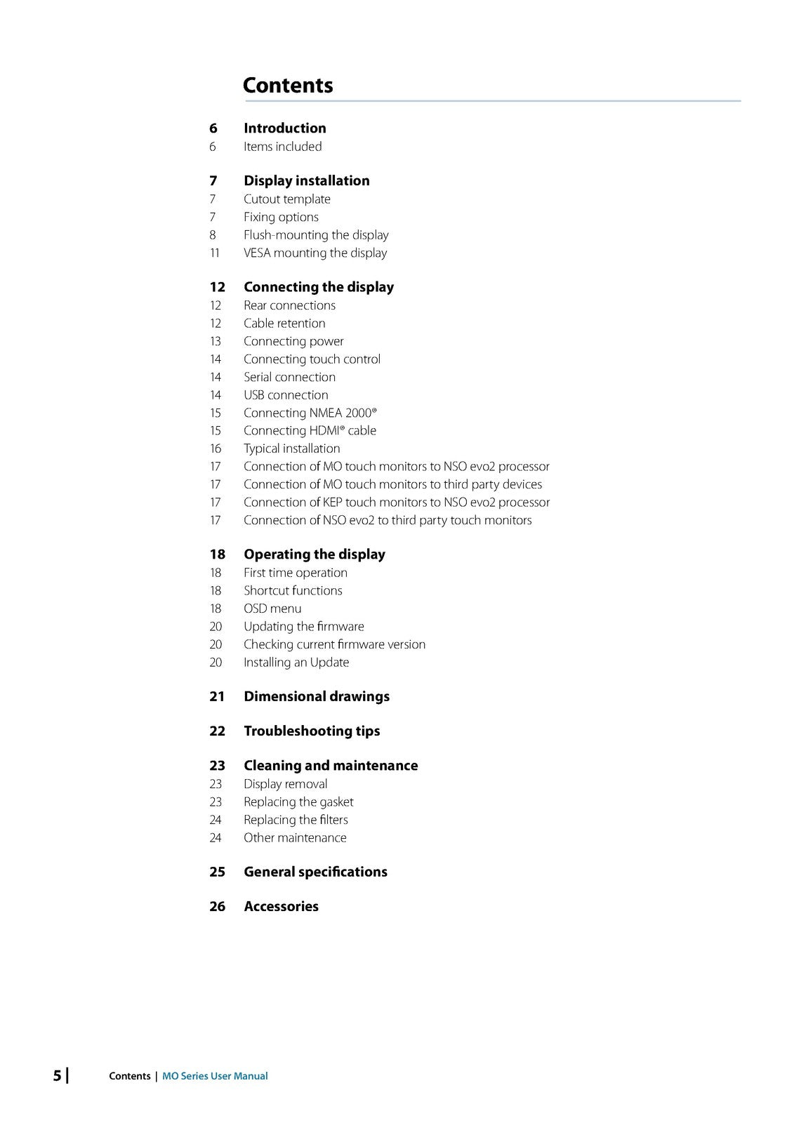 SIMRAD MO Series Monitor Operators Manual - STEEL WIRE BOUND - PROTECTIVE COVERS