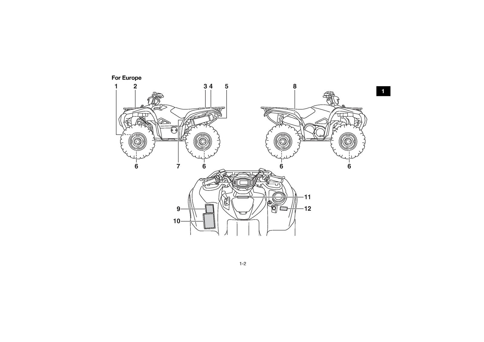 YAMAHA 700 YFM70GDXG 70GDHG 70GPXG 70GPHG 70GPSG 70GPLG Owners Manual - BOUND