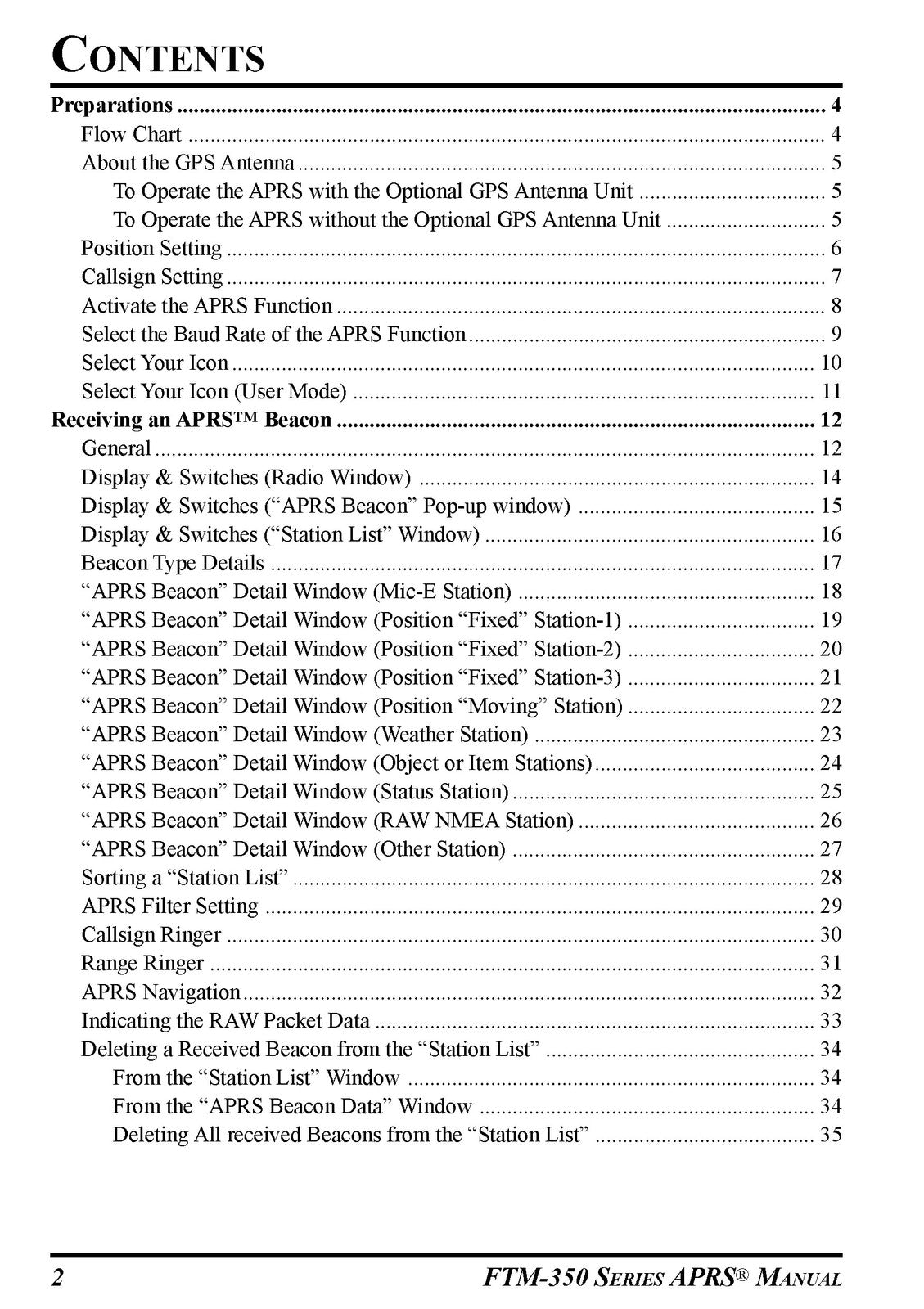 YAESU FTM-350 Series APRS Operating Manual - STEEL WIRE BOUND - TOUGH COVERS