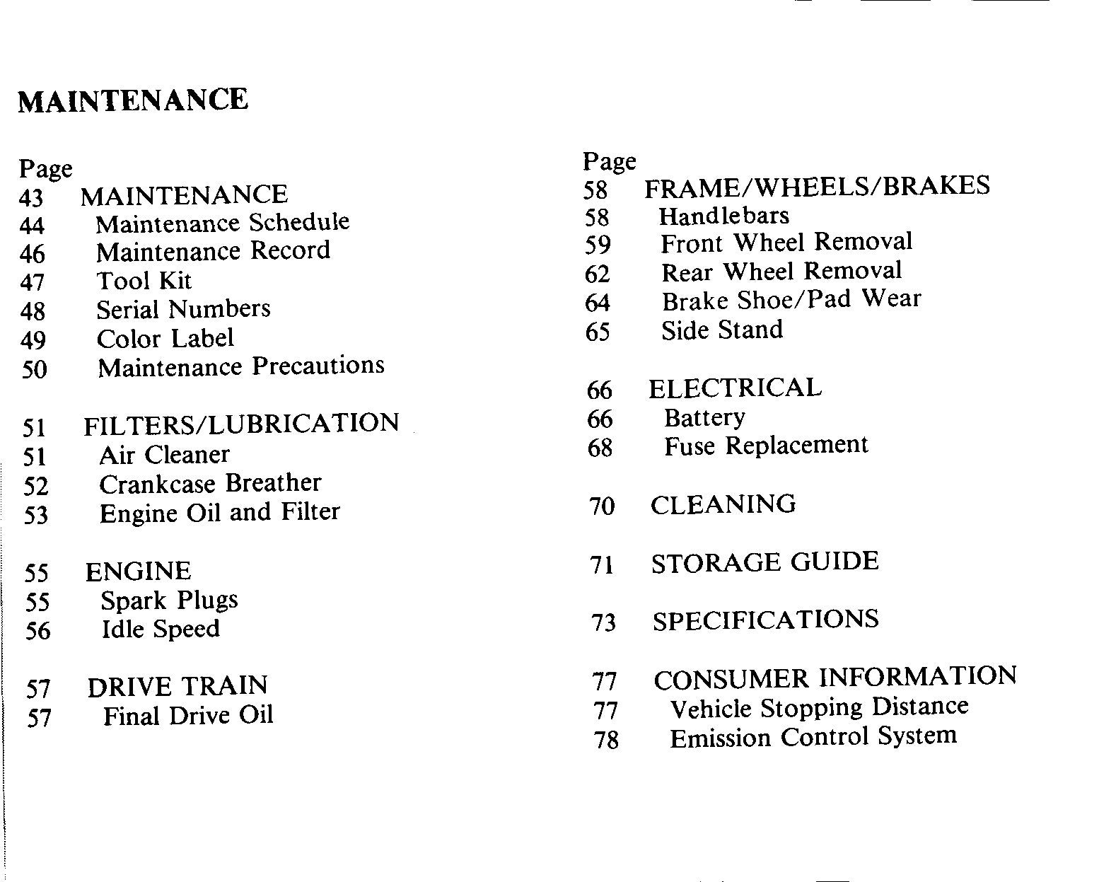 HONDA CB750SC Nighthawk S Owners Manual 1984 - STEEL WIRE BOUND - TOUGH COVERS