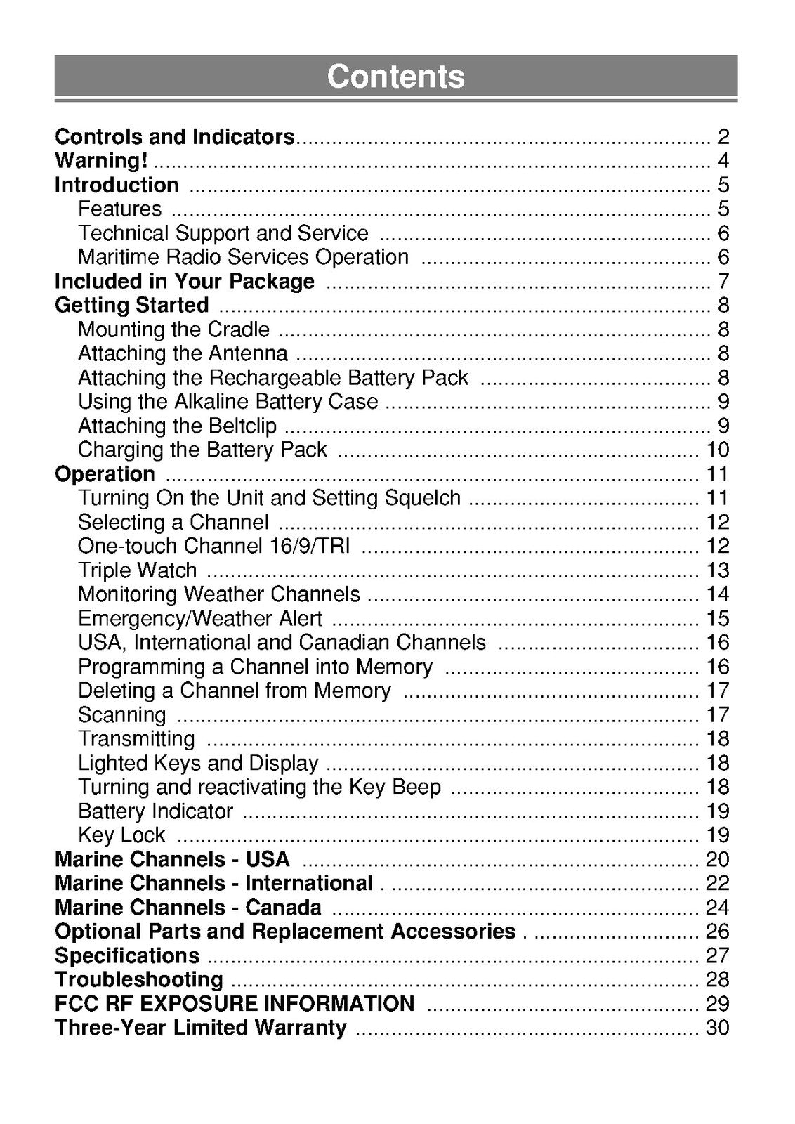 UNIDEN Atlantis 250 VHF Marine Radio Owners Manual - WIRE BOUND - TOUGH COVERS