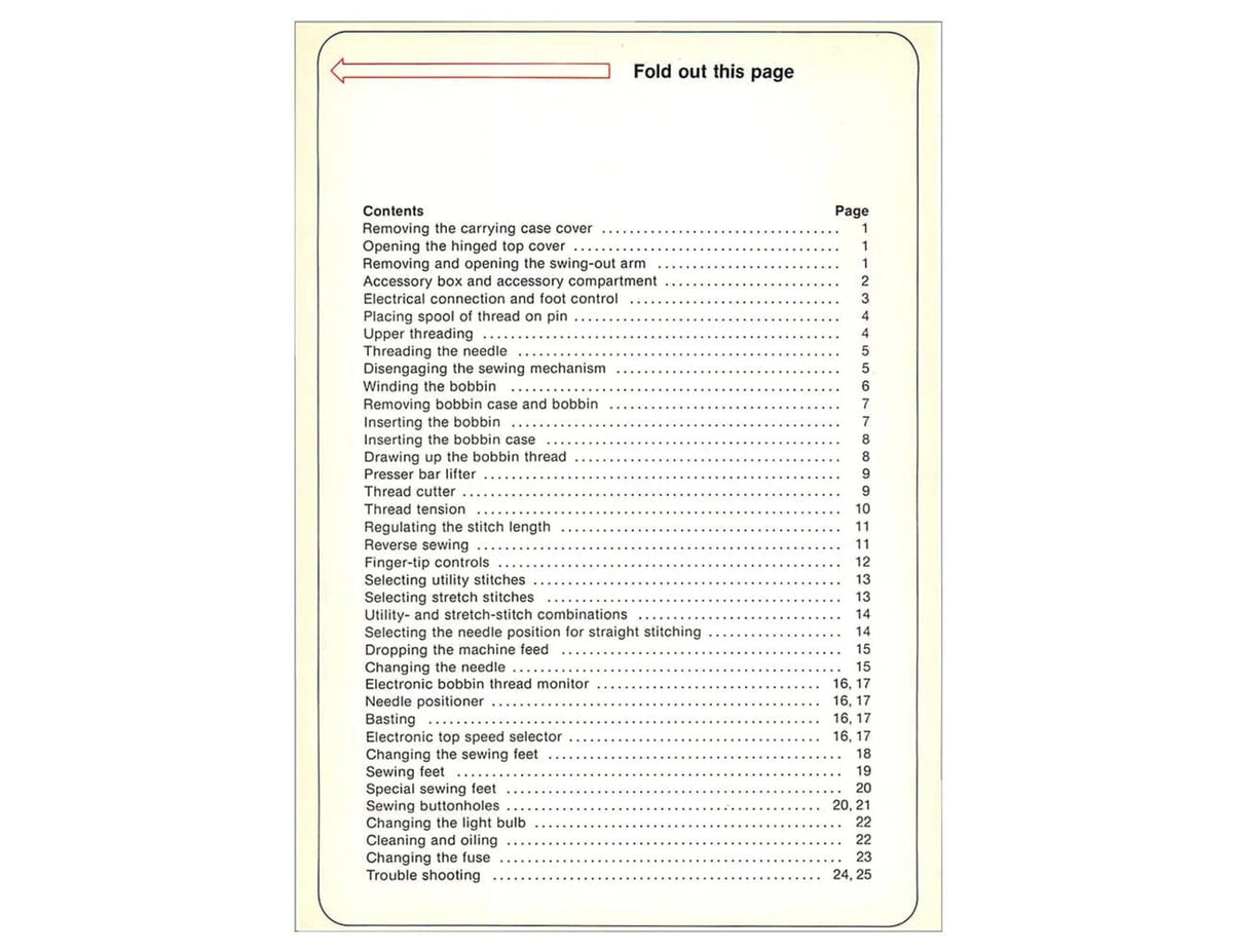 BERNINA Tiptronic 1029 Sewing Machine Instruction Manual - WIRE BOUND - COVERS