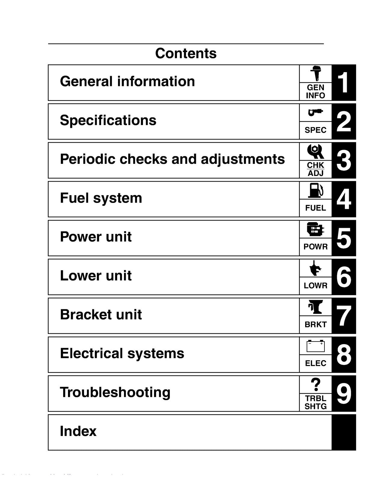 YAMAHA F80B F100D Service Manual - STEEL WIRE BOUND - PROTECTIVE COVERS