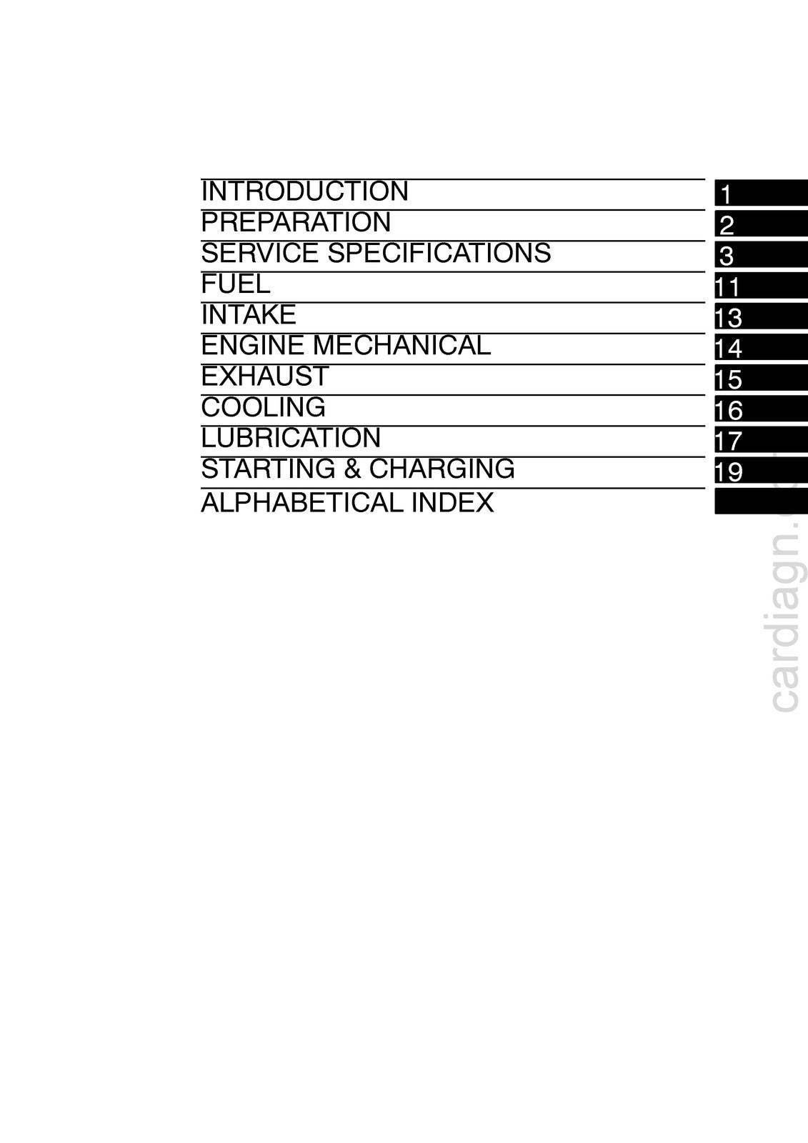 HINO S05C-B S05C-TA S05C-TB Engine Workshop Manual 2002 - WIRE BOUND - COVERS