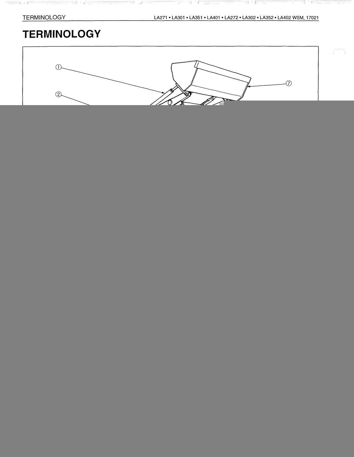 KUBOTA LA271 LA301 LA351 LA401 & More Front Loader Workshop Manual 2000 - BOUND