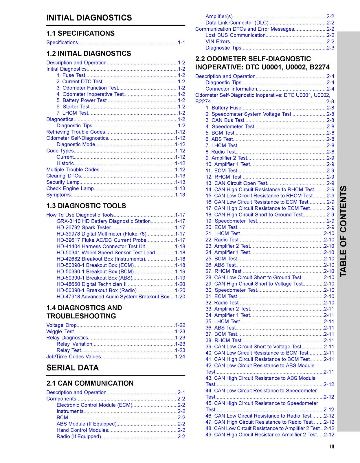 HARLEY DAVIDSON Touring Models Electrical Diagnostic Manual 2015, FOLDOUTS