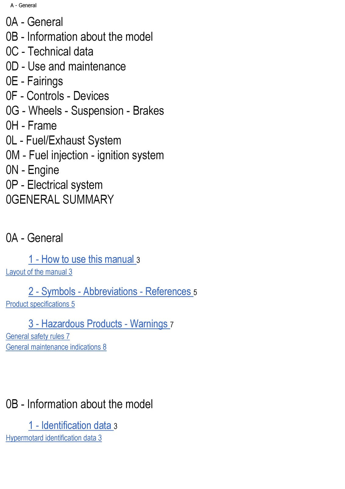 DUCATI Hypermotard 796 Motorcycle Service Manual - WIRE BOUND - TOUGH COVERS