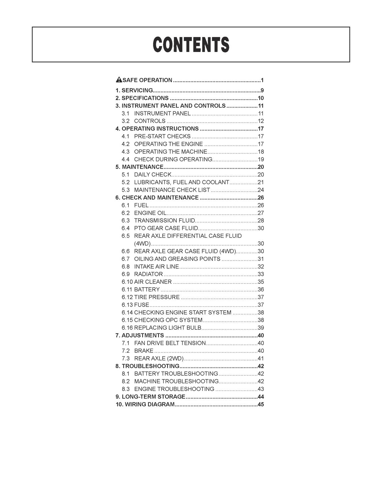 KUBOTA GF1800-R-2 GF1800E-R-2 Operators Manual 2014 - BOUND - COVERS - FOLDOUTS
