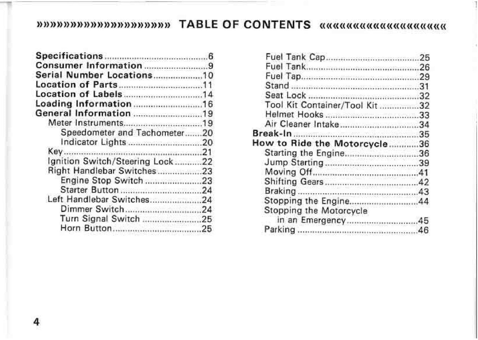 KAWASAKI Eliminator 600 Motorcycle Owners Manual - WIRE BOUND - TOUGH COVERS